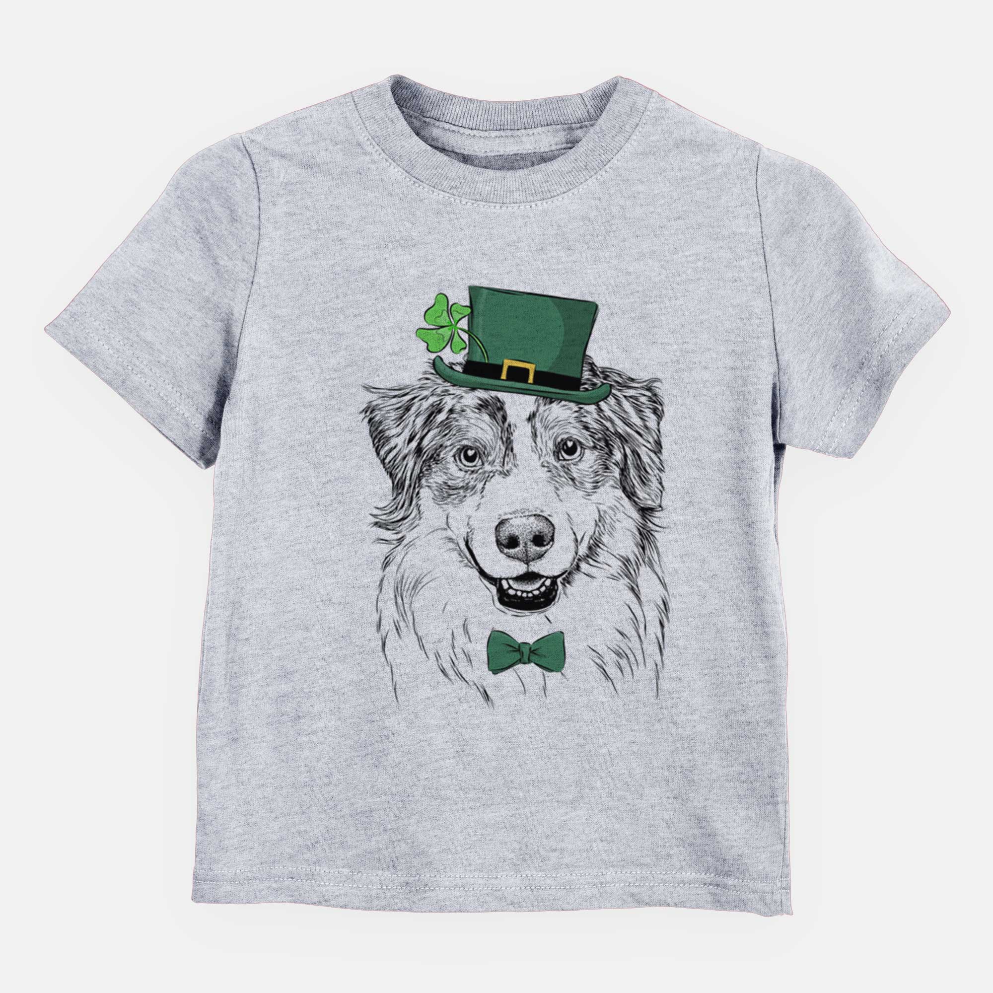 St. Patricks Aonghus the Australian Shepherd - Kids/Youth/Toddler Shirt