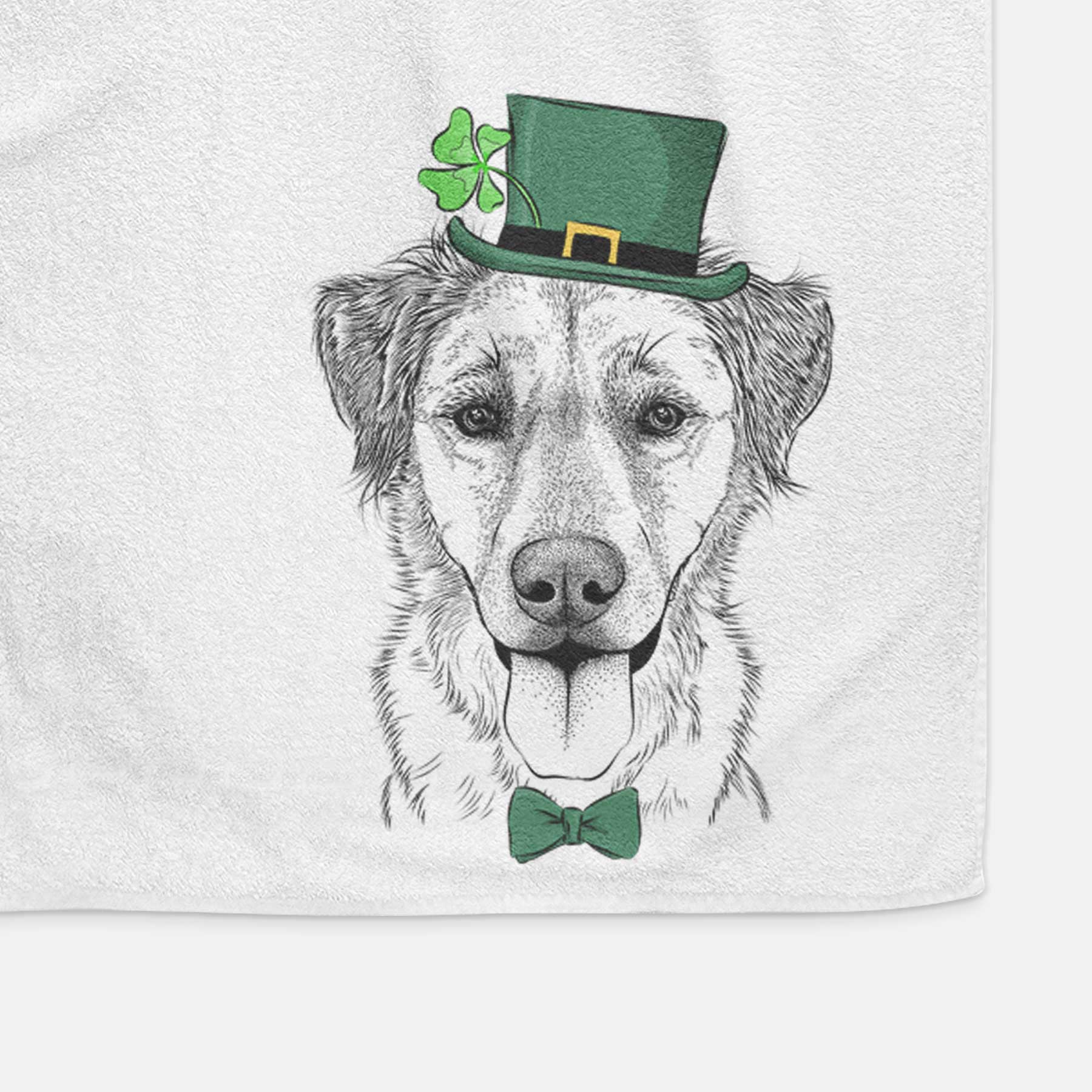 Apollo the Mixed Breed Decorative Hand Towel