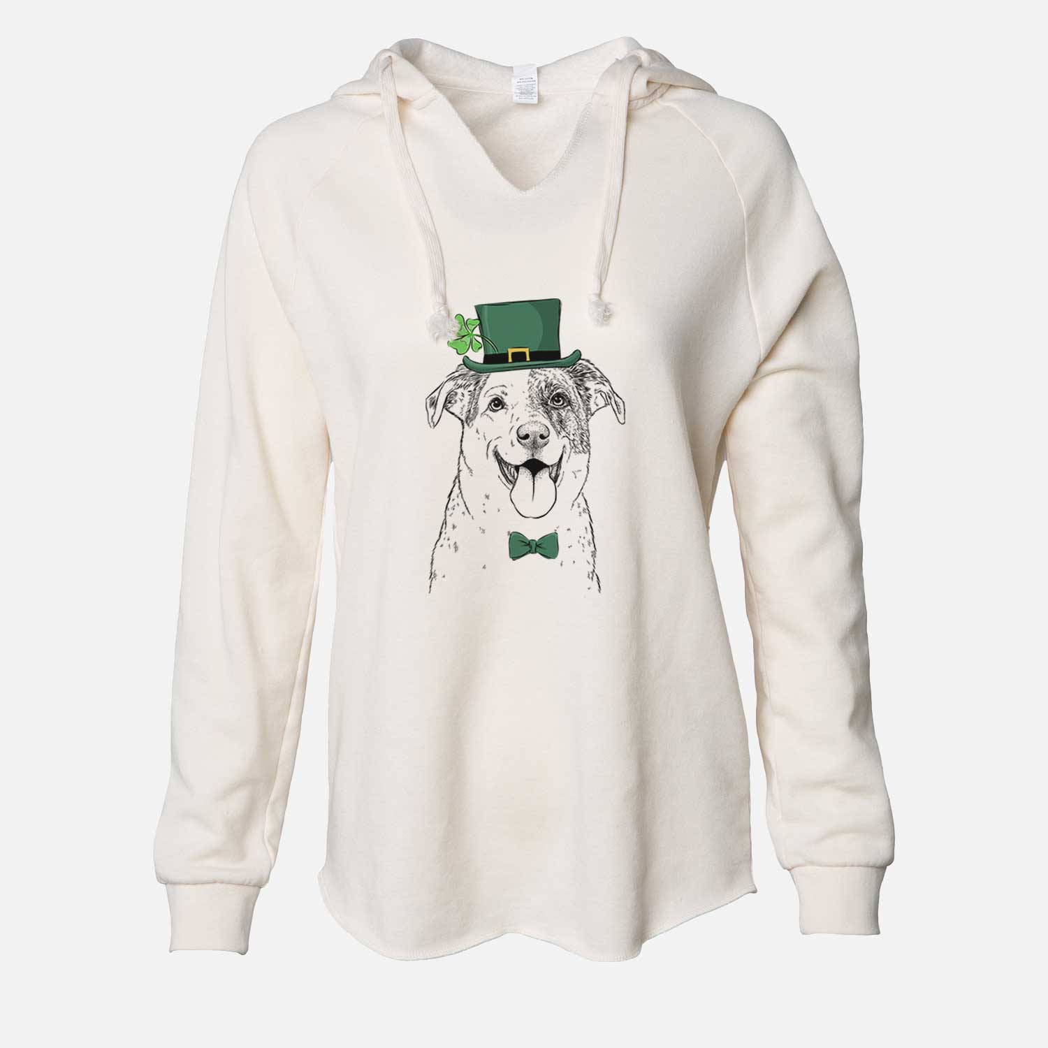 St. Patrick's Archer the Shepherd Mix - Cali Wave Hooded Sweatshirt