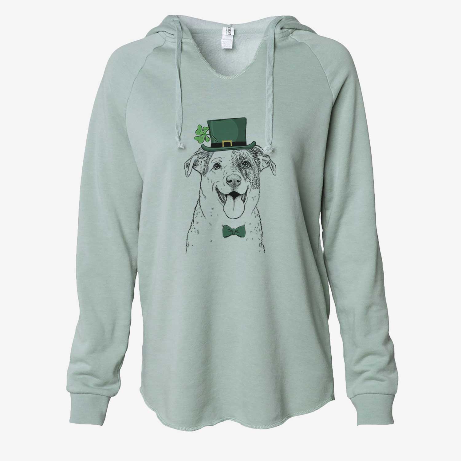 St. Patrick's Archer the Shepherd Mix - Cali Wave Hooded Sweatshirt