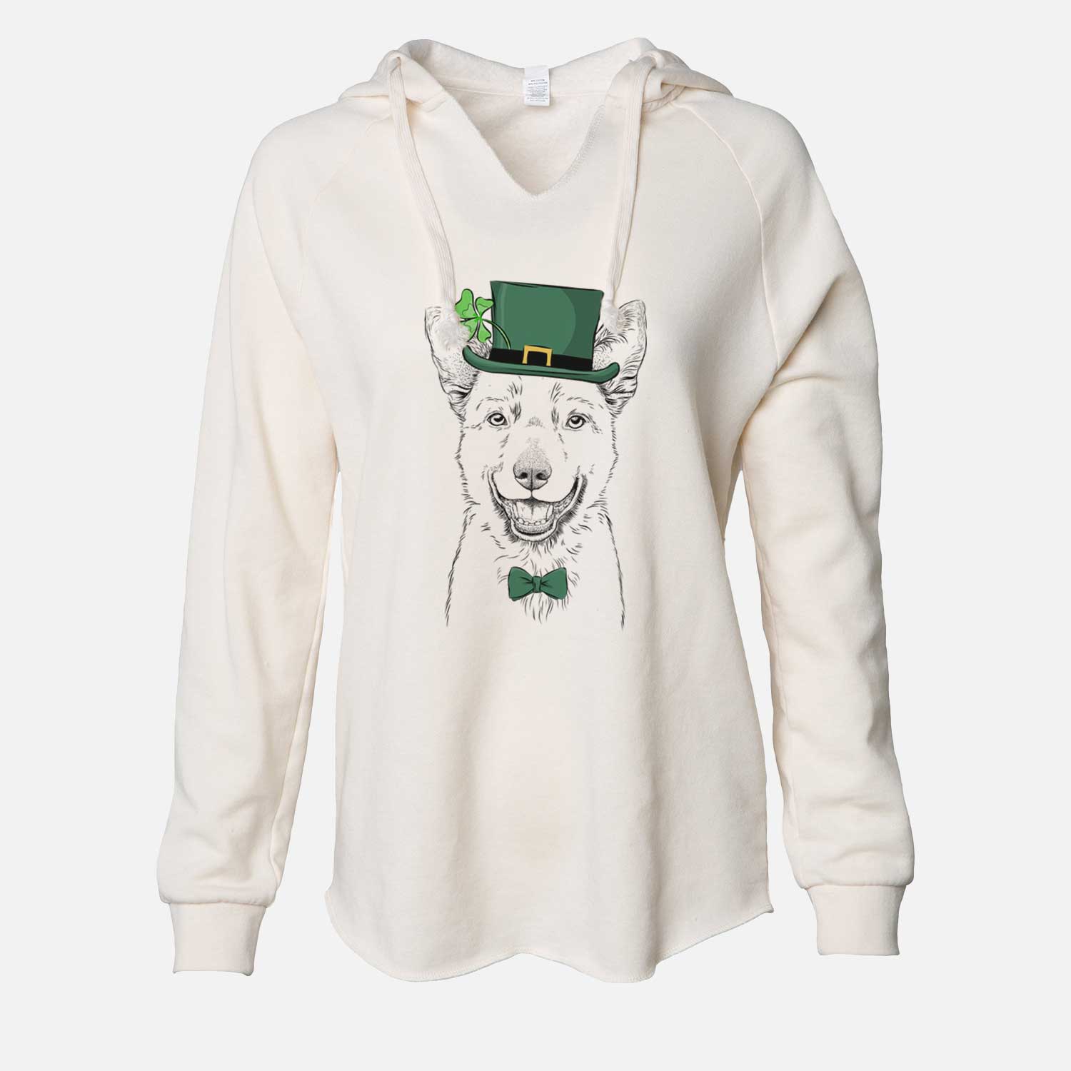 St. Patrick's Arden the Australian Kelpie - Cali Wave Hooded Sweatshirt