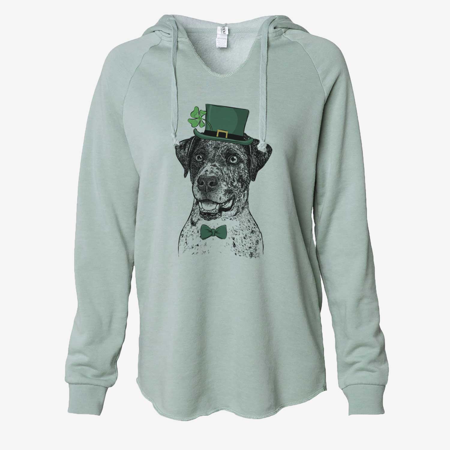 St. Patrick's Argos the Catahoula - Cali Wave Hooded Sweatshirt