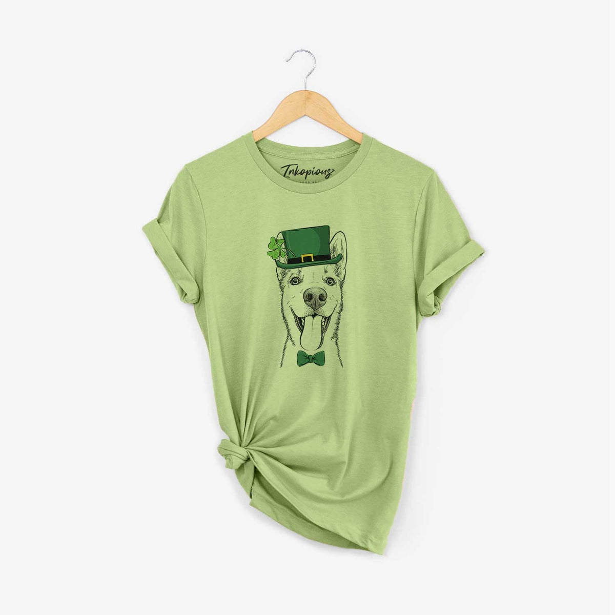 St. Patrick&#39;s Arlo the Husky Shepherd Mix - Unisex Crewneck