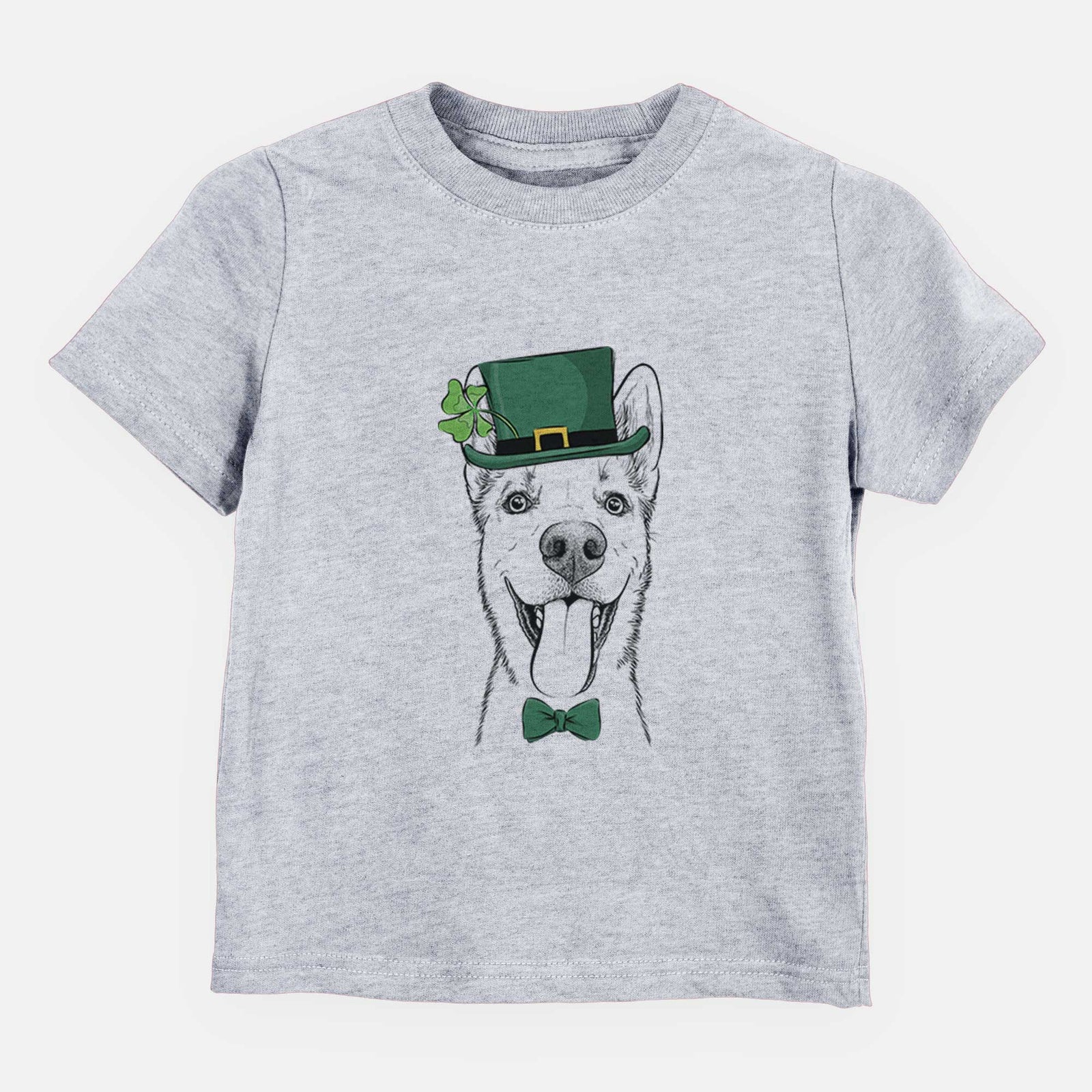 St. Patricks Arlo the Husky Shepherd Mix - Kids/Youth/Toddler Shirt