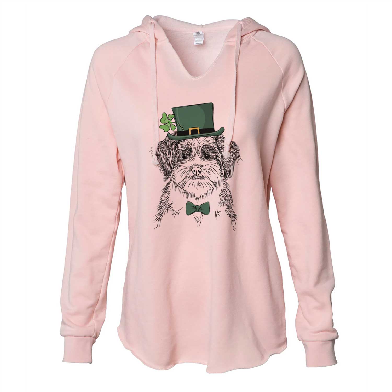 St. Patrick's Asa the Havanese - Cali Wave Hooded Sweatshirt