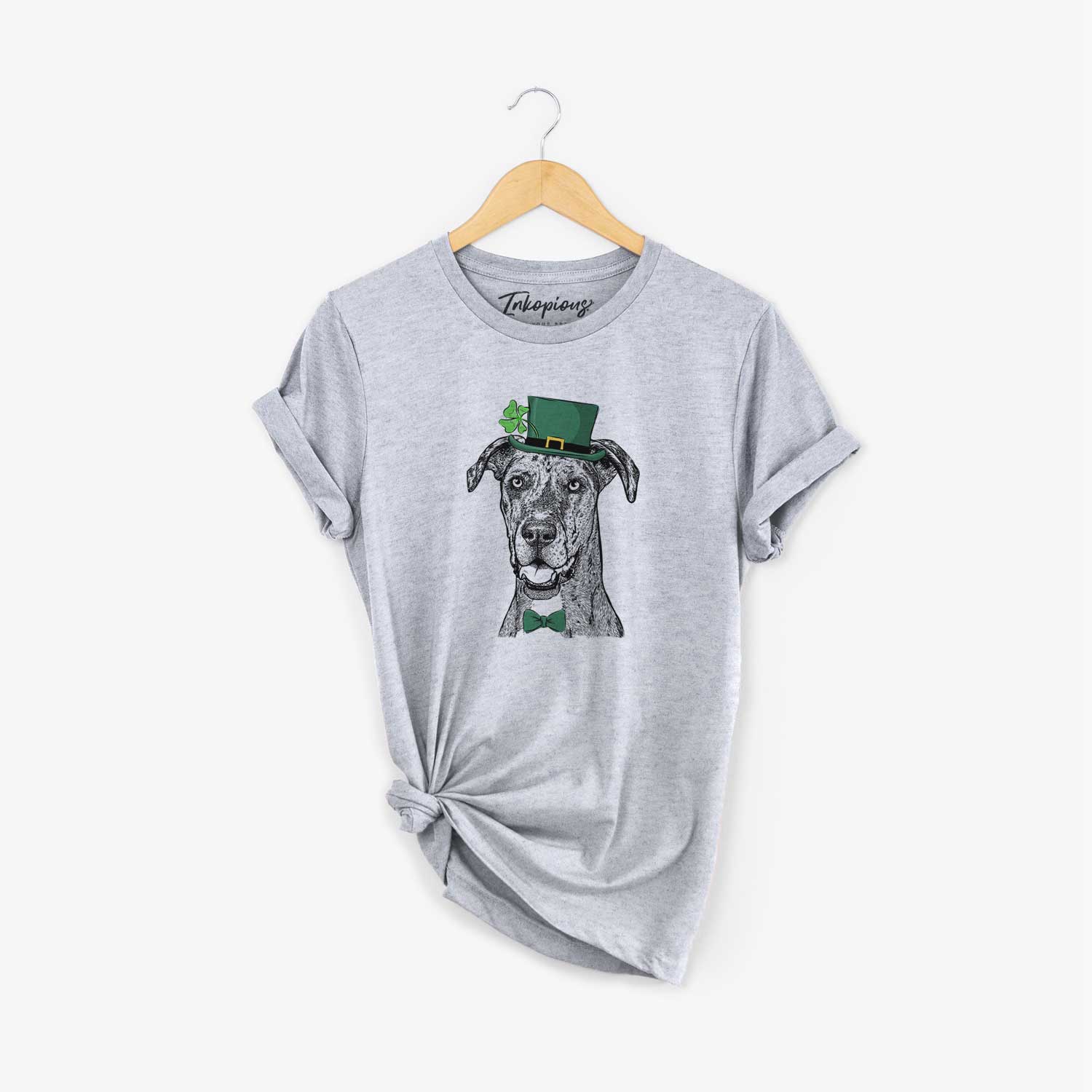 St. Patrick's Athena the Merle Great Dane - Unisex Crewneck