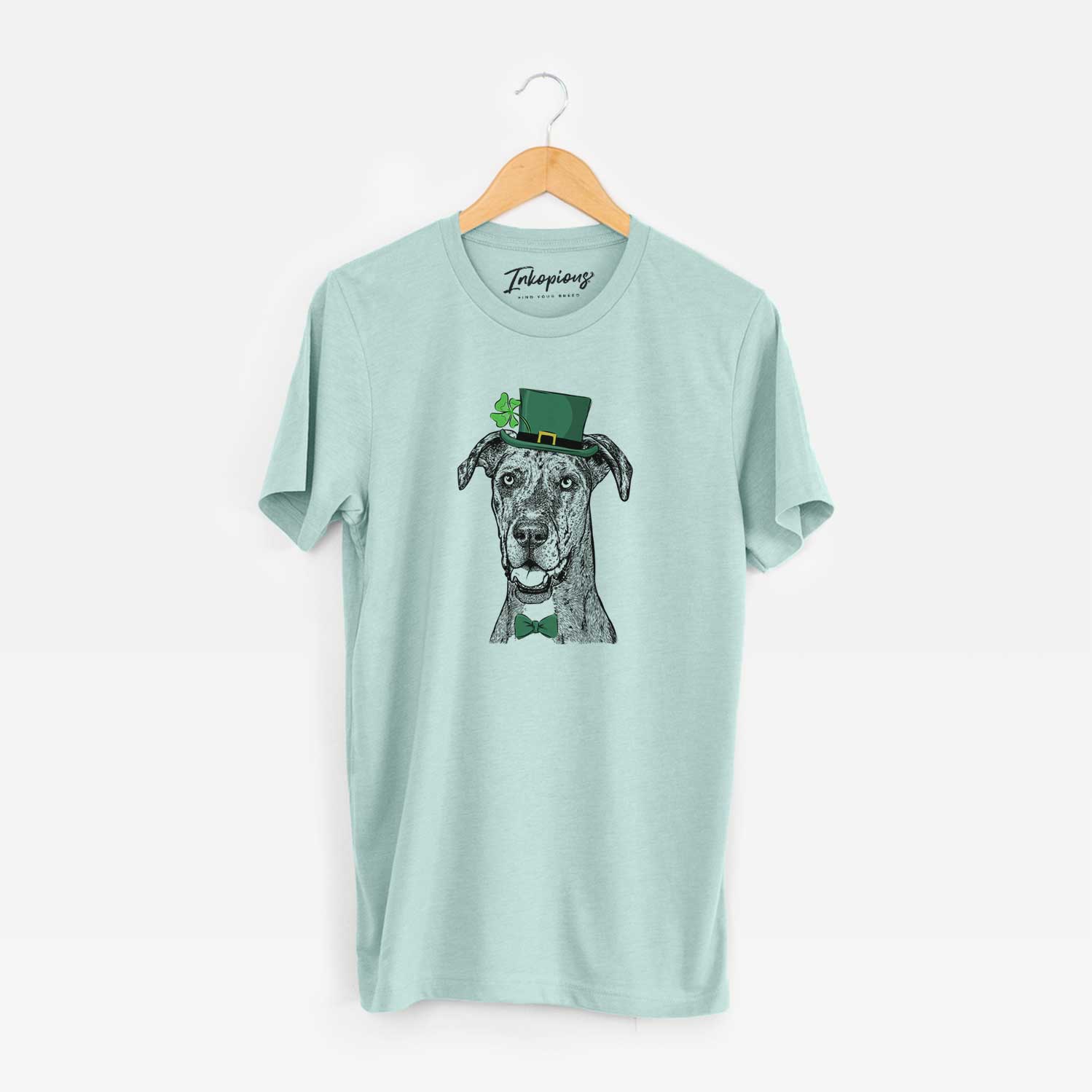 St. Patrick's Athena the Merle Great Dane - Unisex Crewneck