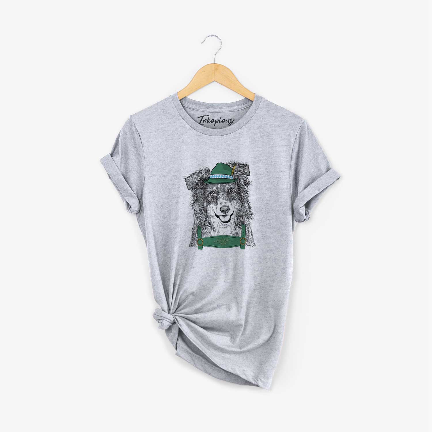 St. Patrick's Aushe the Australian Shepherd - Unisex Crewneck