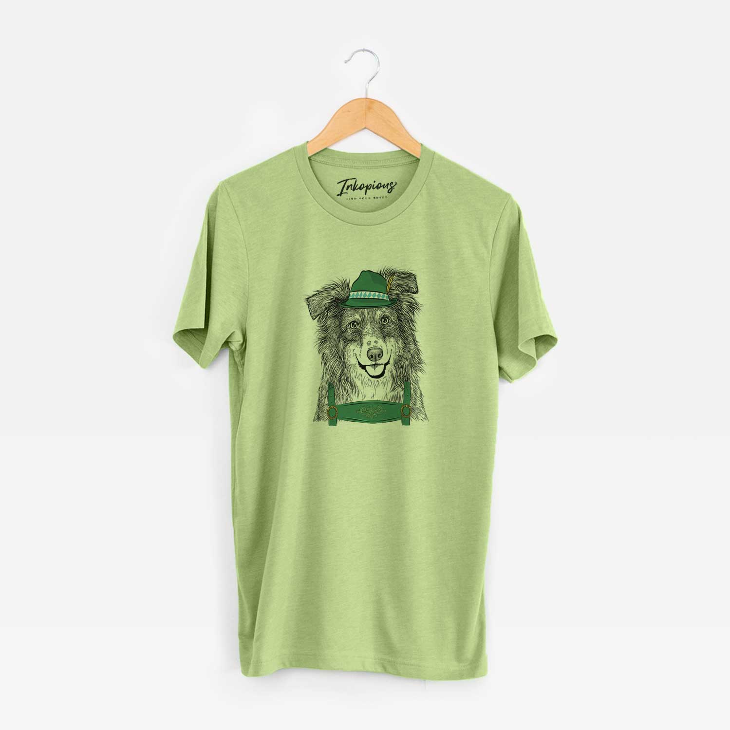 St. Patrick's Aushe the Australian Shepherd - Unisex Crewneck