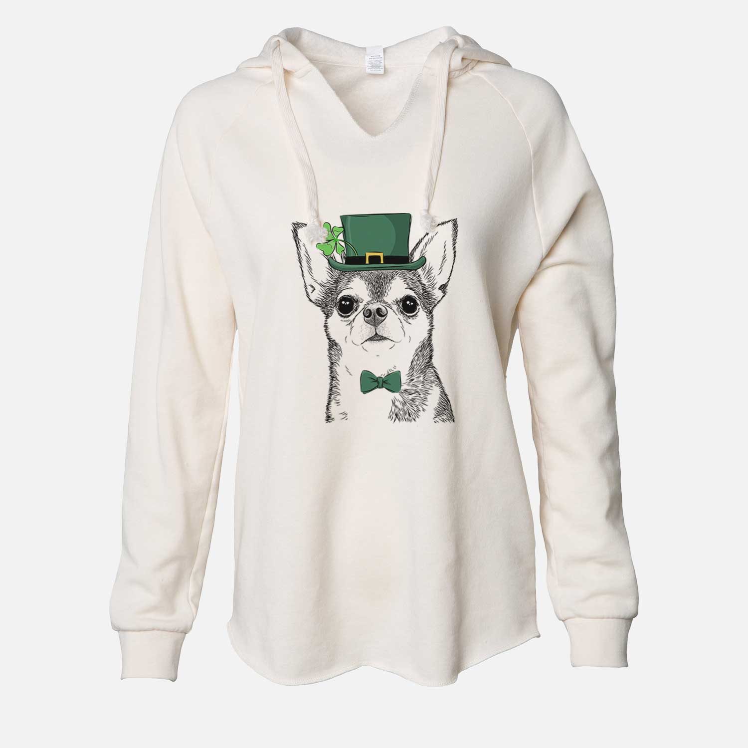 St. Patrick's Baby the Chihuahua - Cali Wave Hooded Sweatshirt