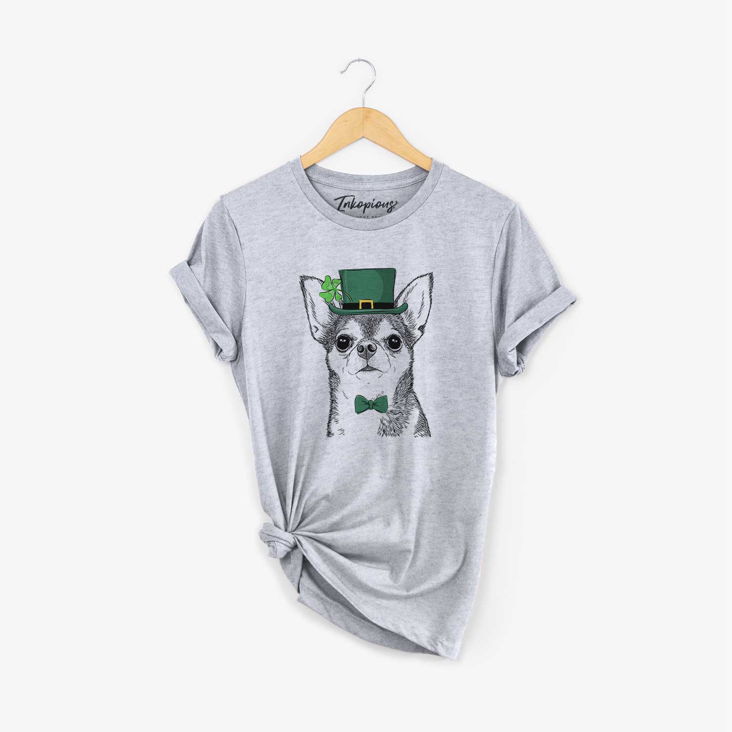 St. Patrick's Baby the Chihuahua - Unisex Crewneck