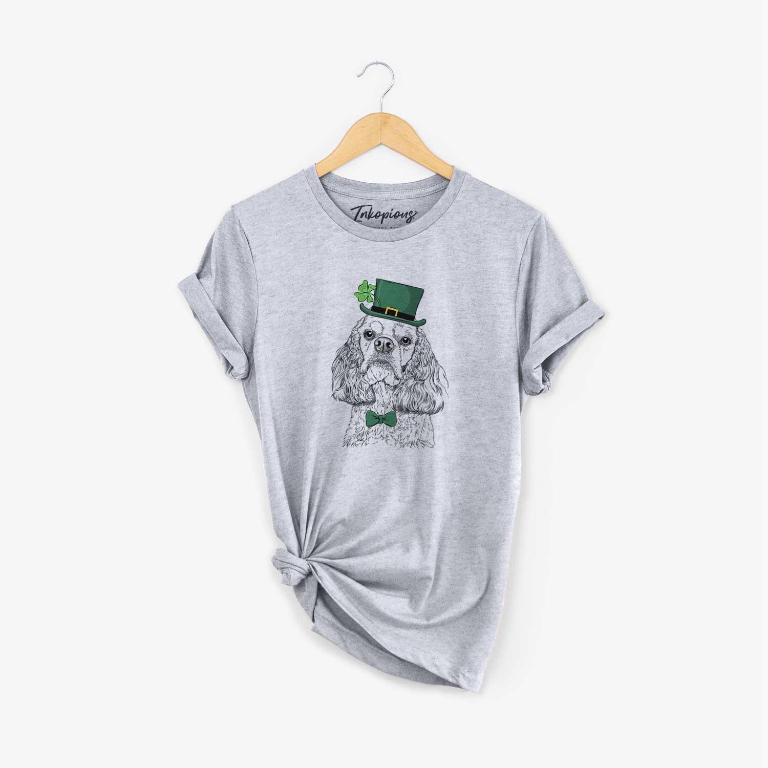 St. Patrick's Bailey the American Cocker Spaniel - Unisex Crewneck