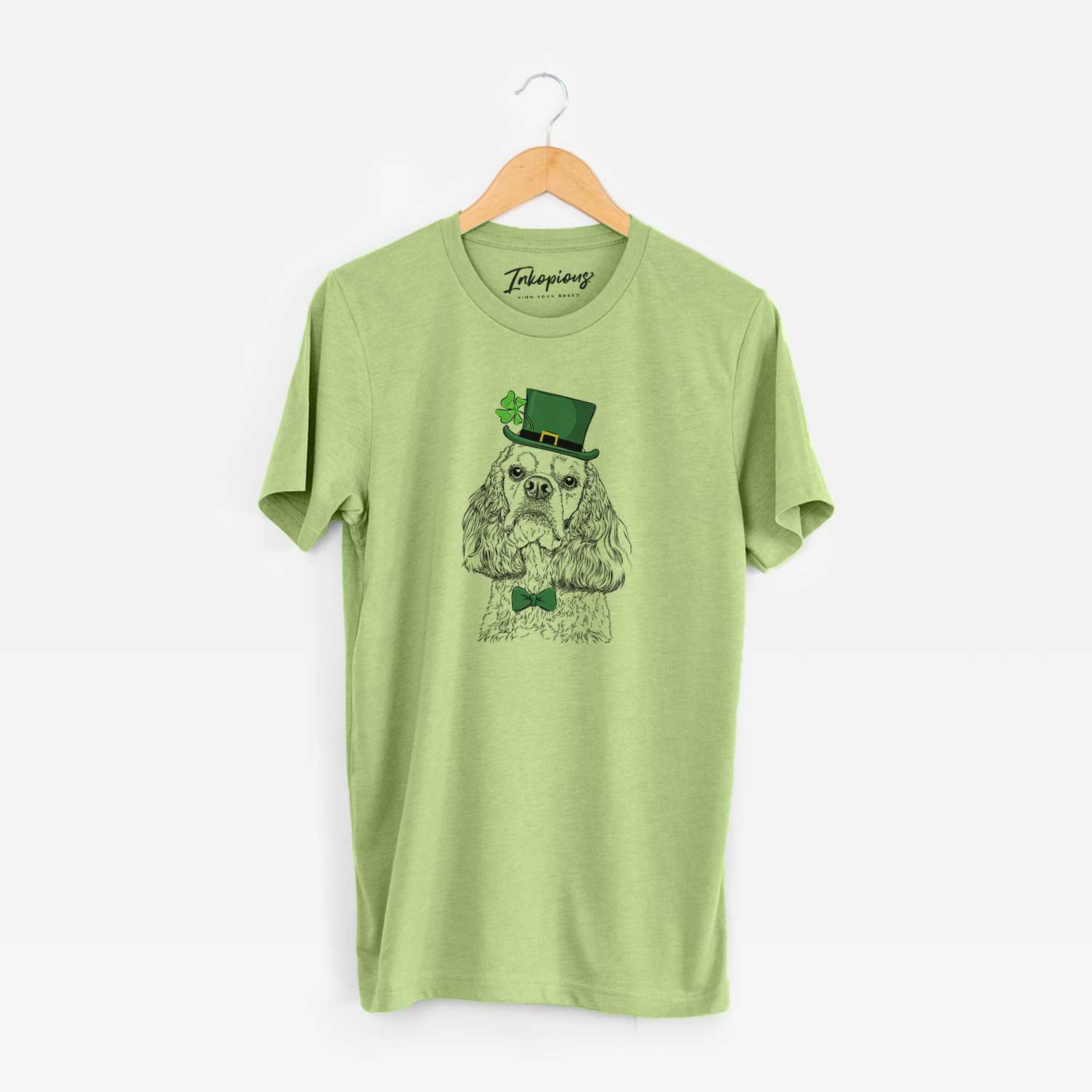 St. Patrick's Bailey the American Cocker Spaniel - Unisex Crewneck