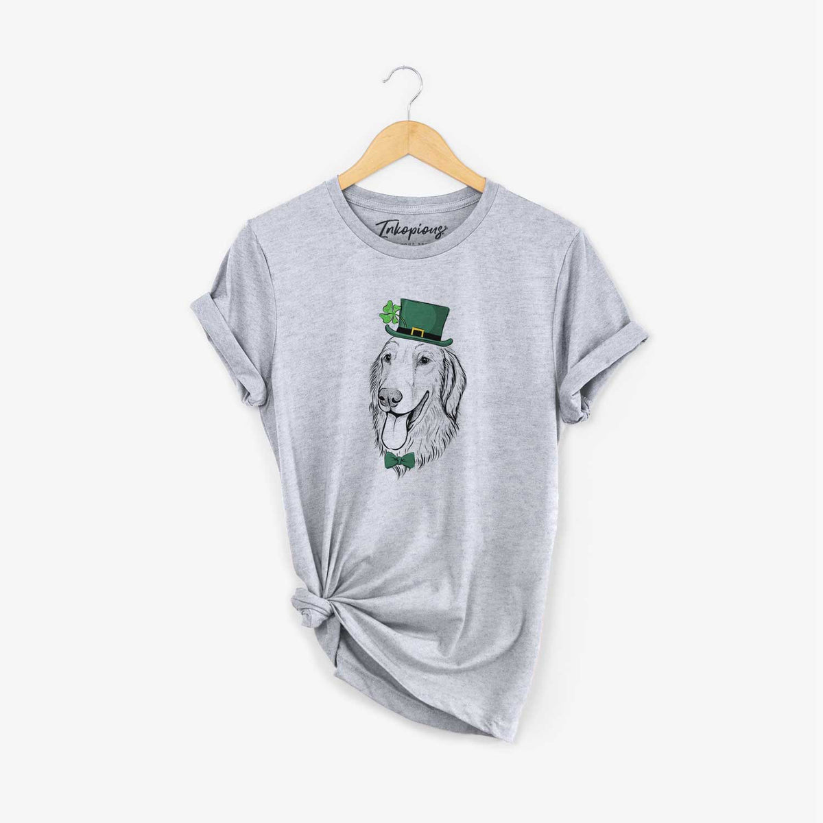 St. Patrick's Bailey the Golden Retriever - Unisex Crewneck