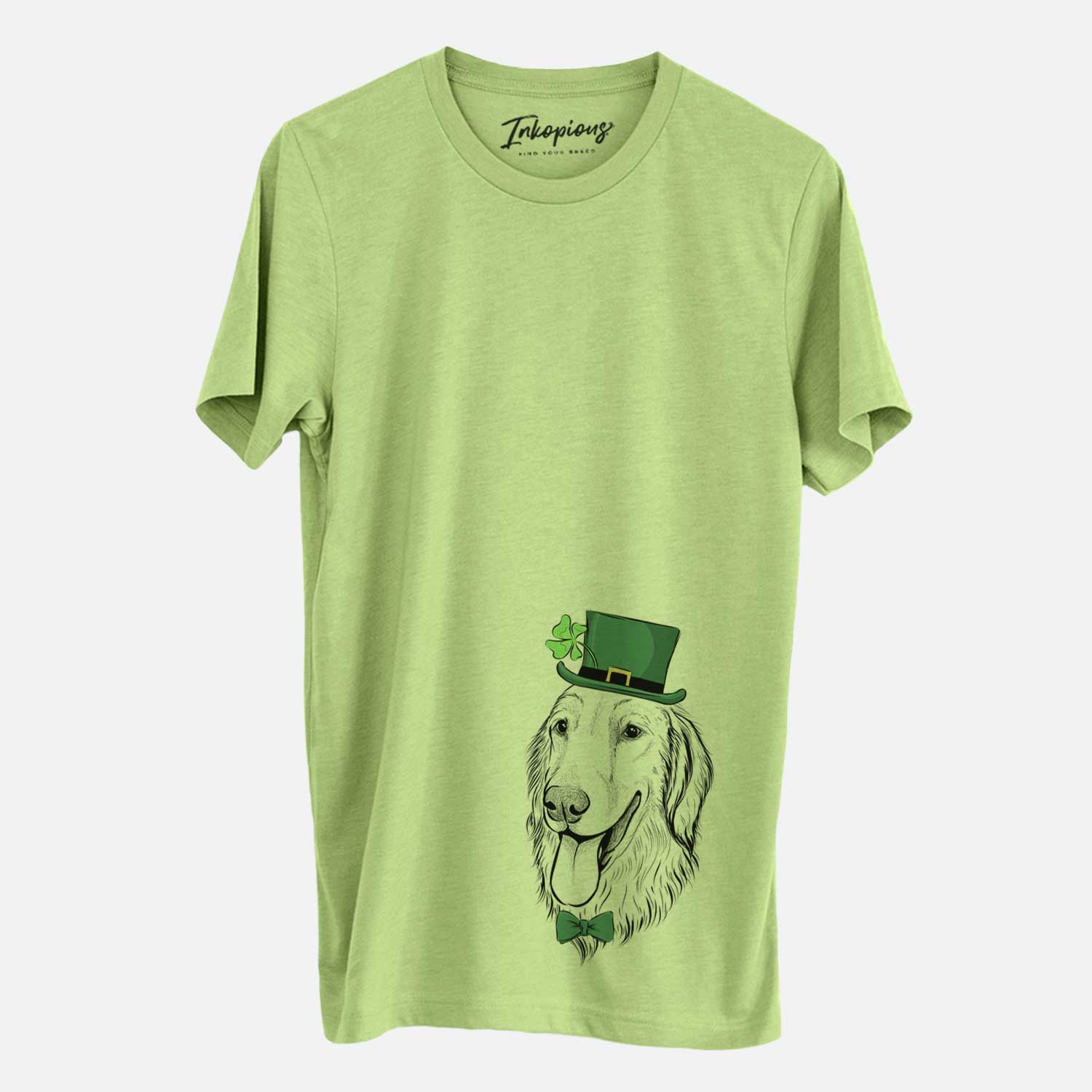 St. Patrick's Bailey the Golden Retriever - Unisex Crewneck