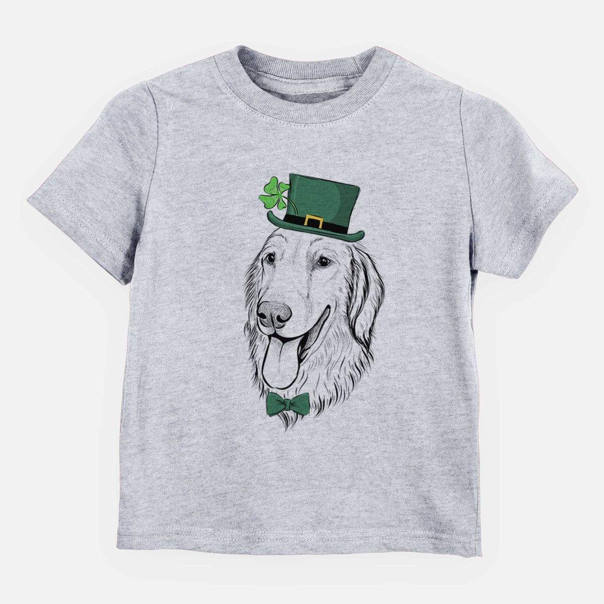 St. Patricks Bailey the Golden Retriever - Kids/Youth/Toddler Shirt