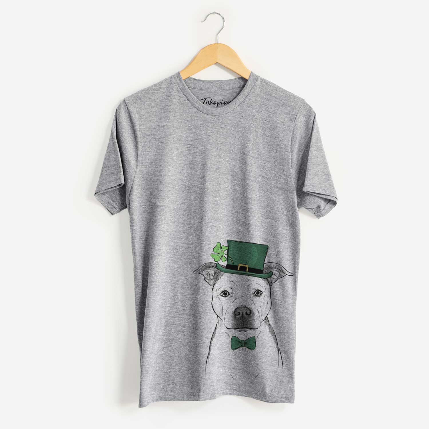 St. Patrick's Bailey the Pitbull - Unisex Crewneck