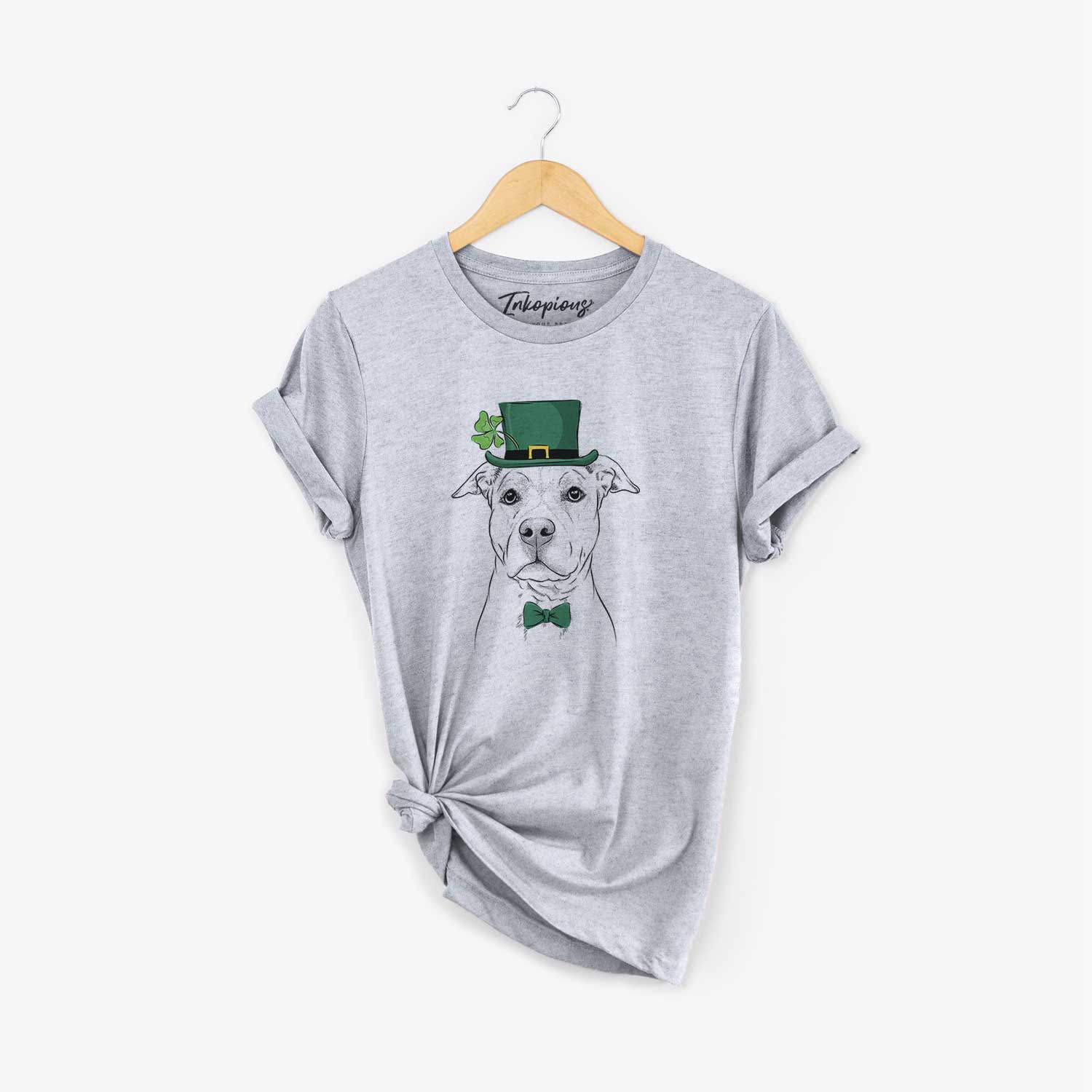 St. Patrick's Bailey the American Staffordshire Terrier - Unisex Crewneck