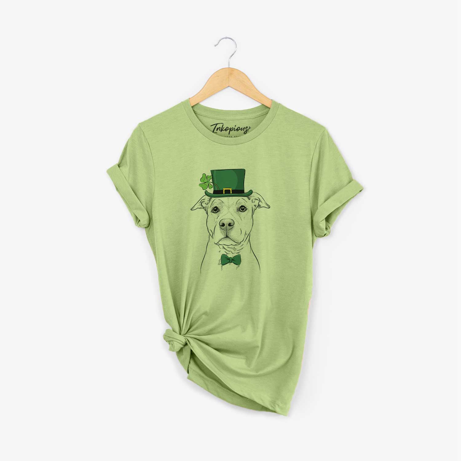 St. Patrick's Bailey the American Staffordshire Terrier - Unisex Crewneck