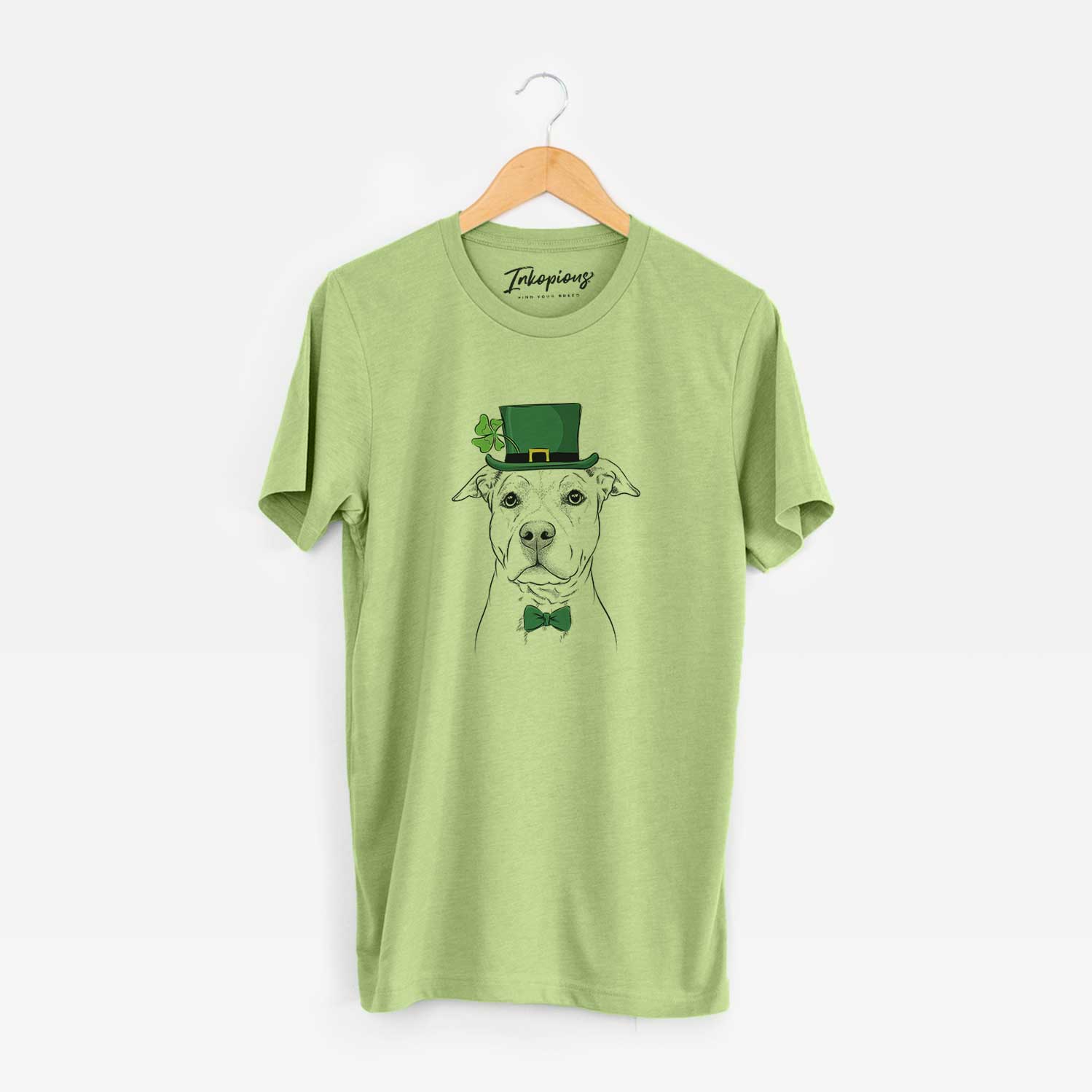 St. Patrick's Bailey the American Staffordshire Terrier - Unisex Crewneck