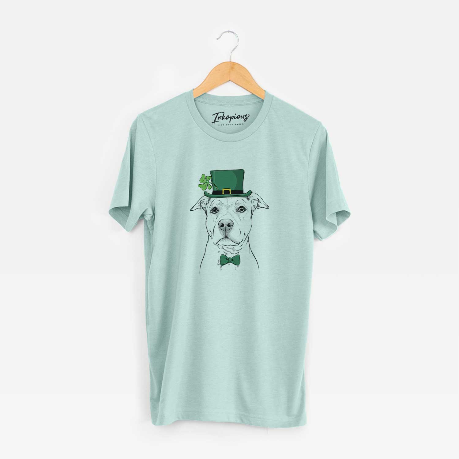 St. Patrick's Bailey the American Staffordshire Terrier - Unisex Crewneck