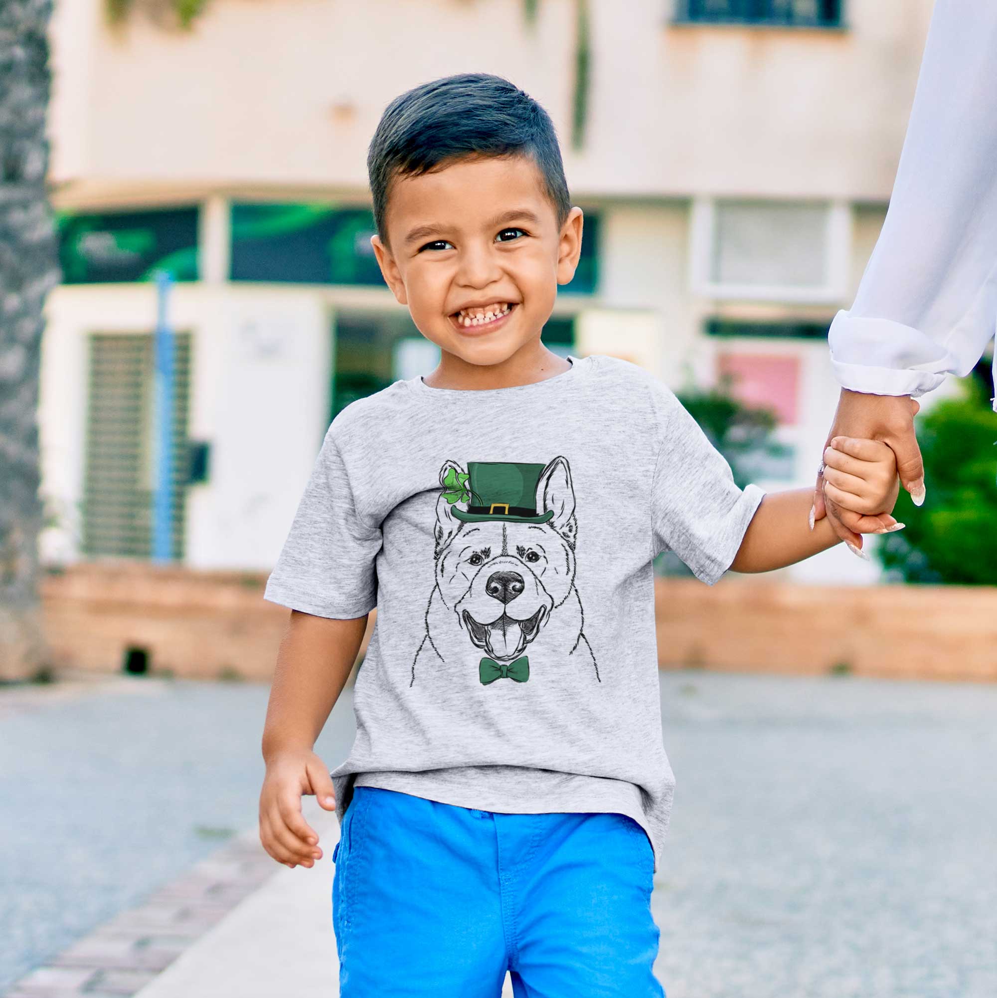 St. Patricks Baku the Akita - Kids/Youth/Toddler Shirt