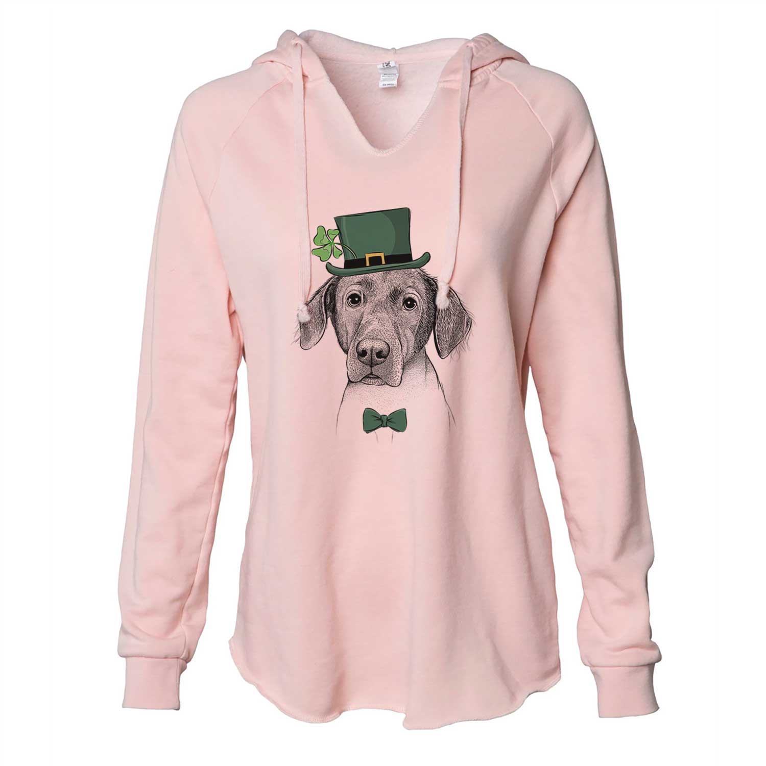 St. Patrick's Baldwin the Mixed Breed - Cali Wave Hooded Sweatshirt