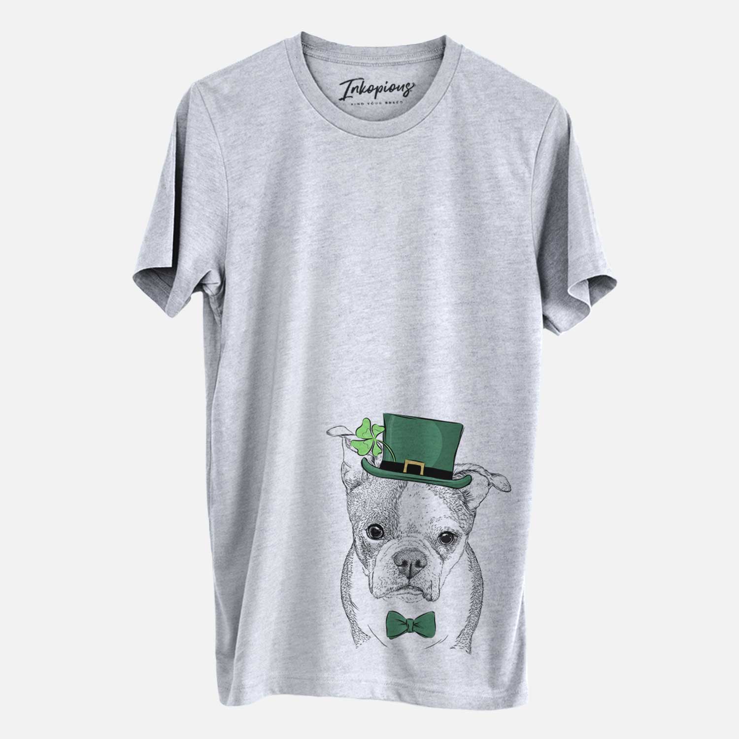 St. Patrick's Bandit the Boston Terrier - Unisex Crewneck