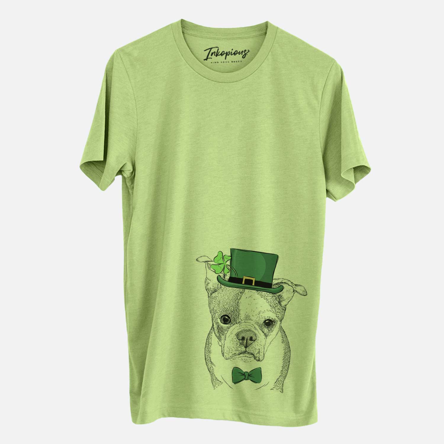St. Patrick's Bandit the Boston Terrier - Unisex Crewneck