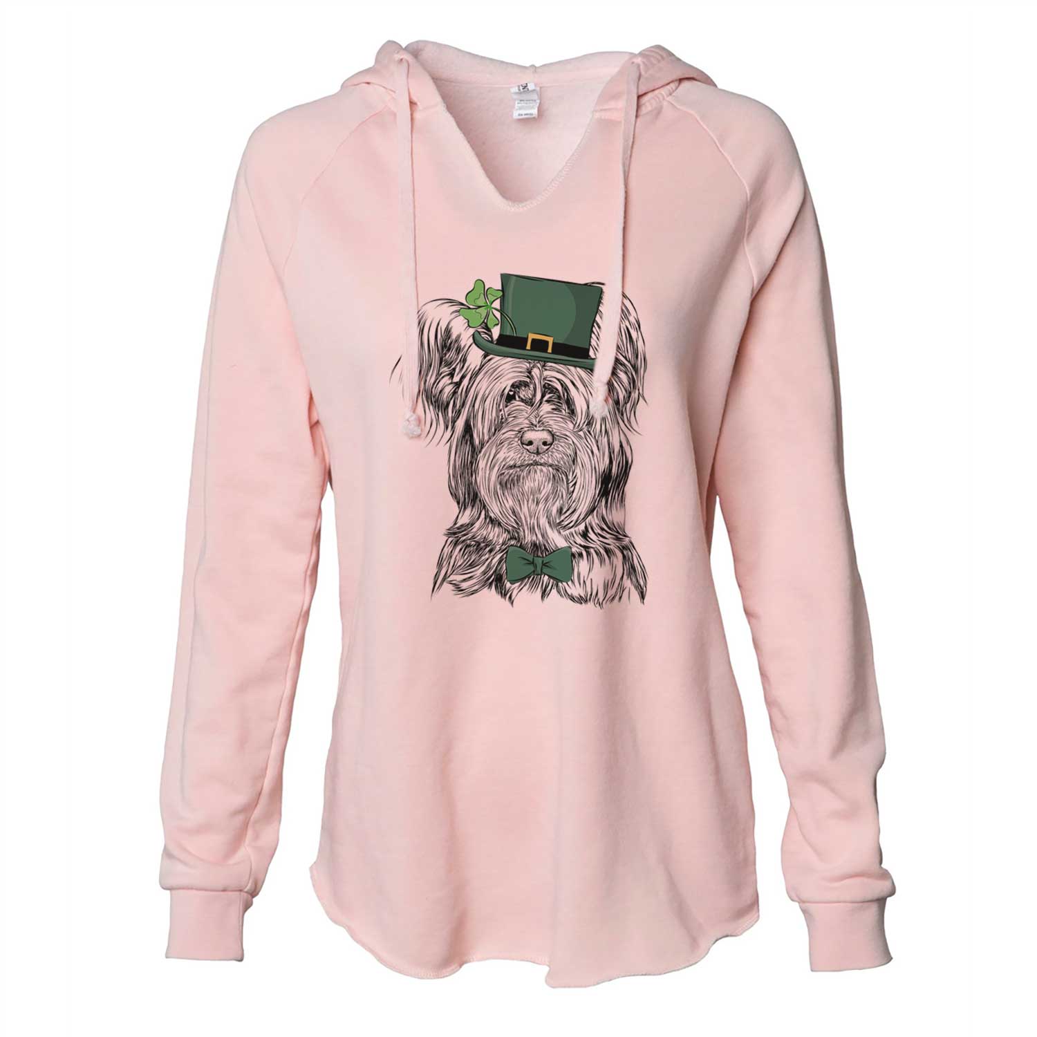 St. Patrick's Bandit the Skye Terrier - Cali Wave Hooded Sweatshirt