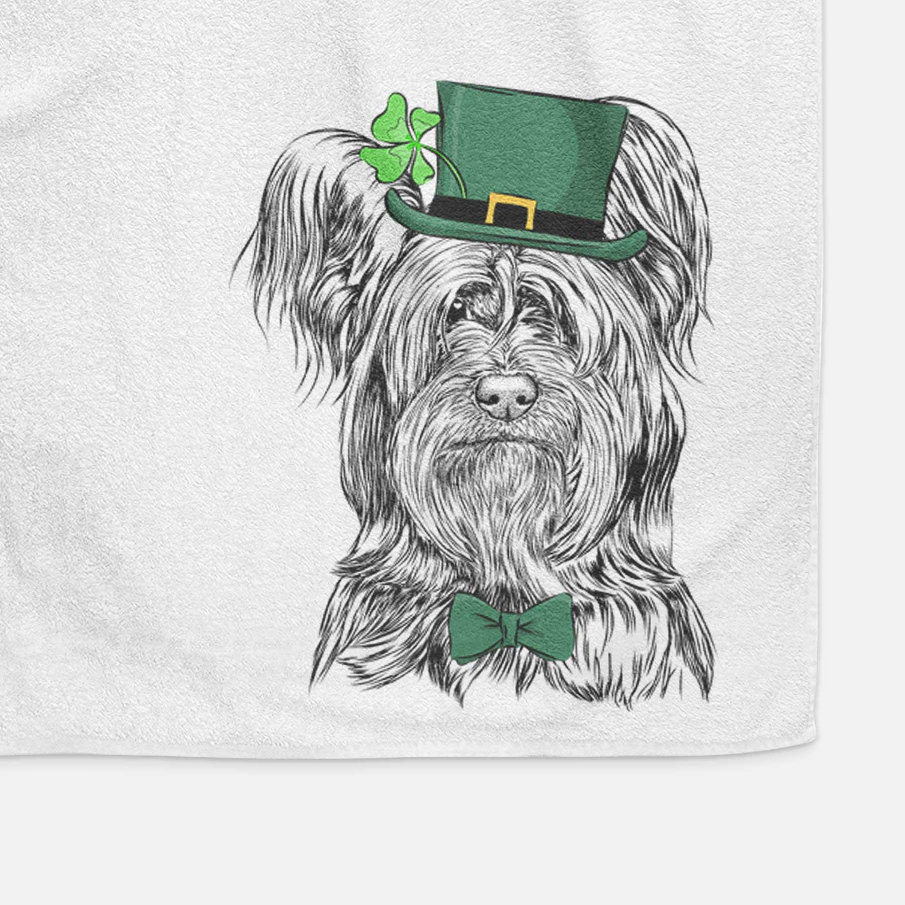 Bandit the Skye Terrier Decorative Hand Towel