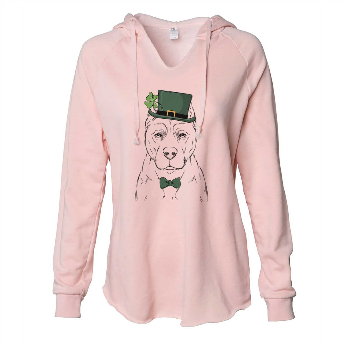 St. Patrick's Bane the Pitbull Mix - Cali Wave Hooded Sweatshirt