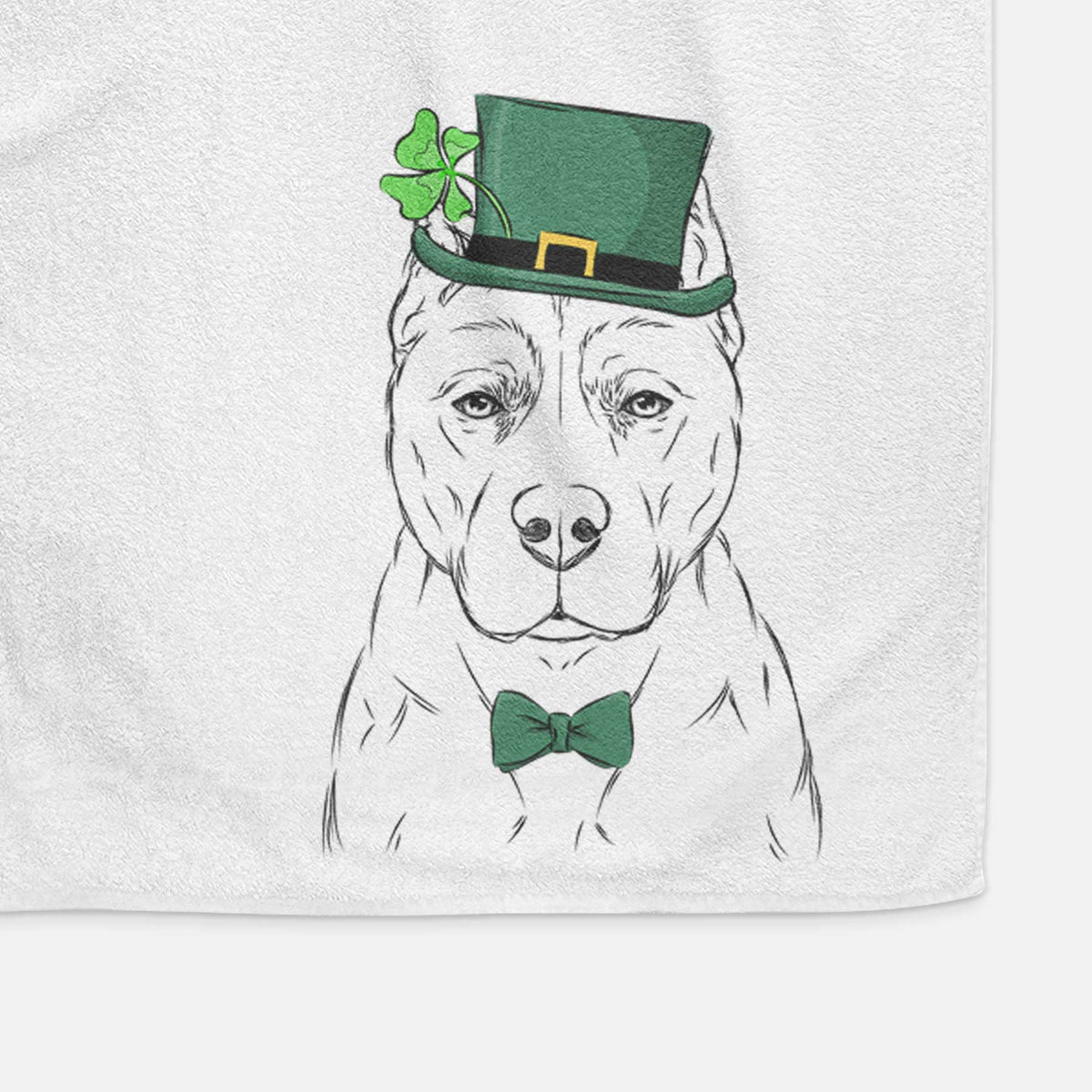 Bane the Pitbull Mix Decorative Hand Towel