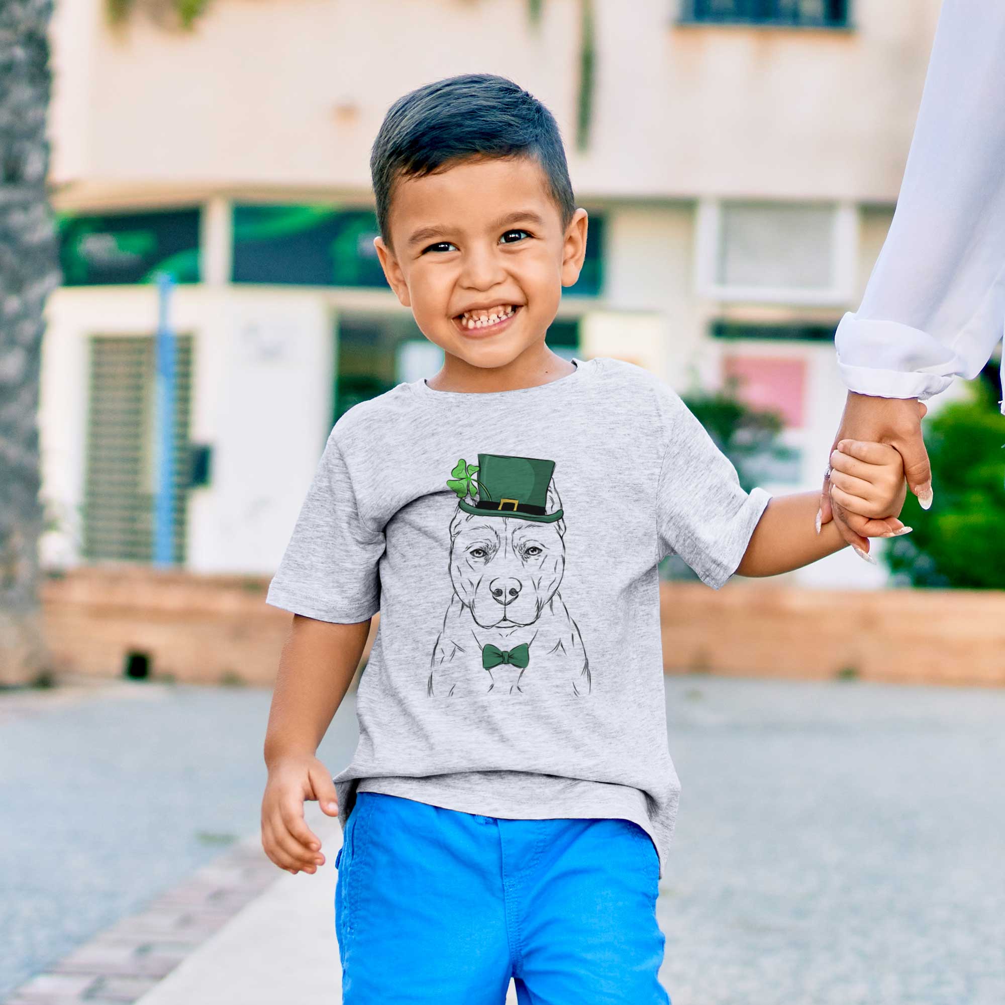 St. Patricks Bane the Pitbull Mix - Kids/Youth/Toddler Shirt