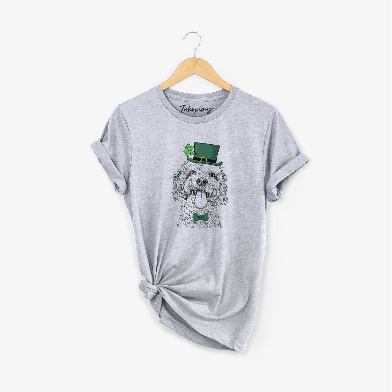 St. Patrick's Barney the Cavachon - Unisex Crewneck