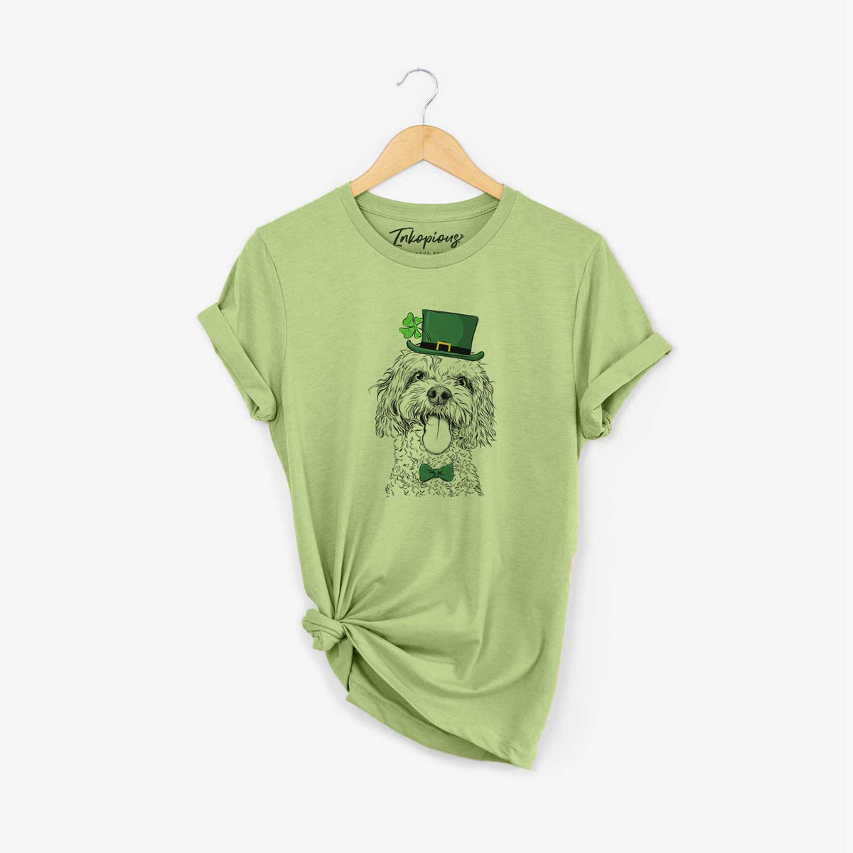 St. Patrick&#39;s Barney the Cavachon - Unisex Crewneck