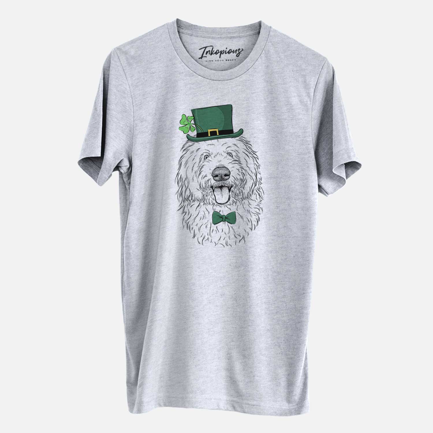 St. Patrick's Barry the Old English Sheepdog - Unisex Crewneck