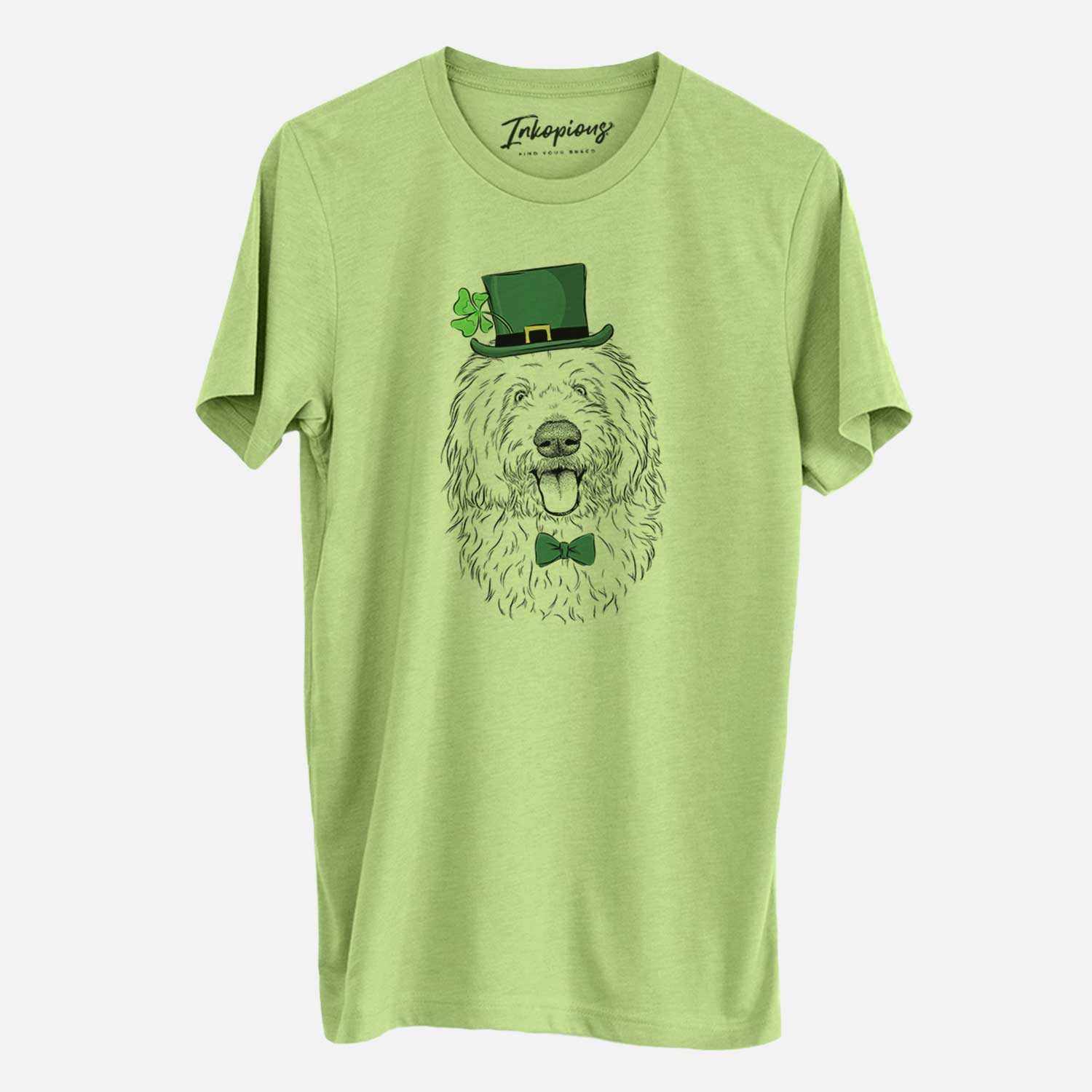 St. Patrick's Barry the Old English Sheepdog - Unisex Crewneck