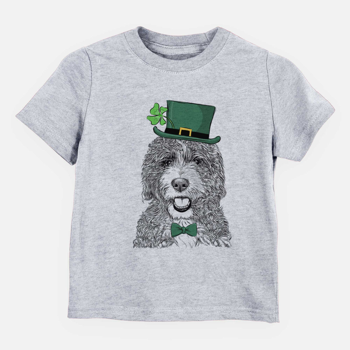 St. Patricks Bash the Bernedoodle - Kids/Youth/Toddler Shirt