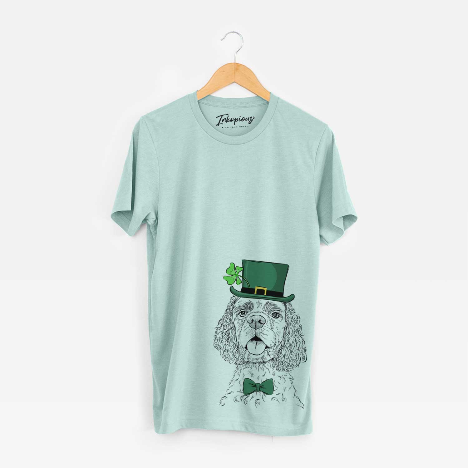 St. Patrick's Baxter the American Cocker Spaniel - Unisex Crewneck