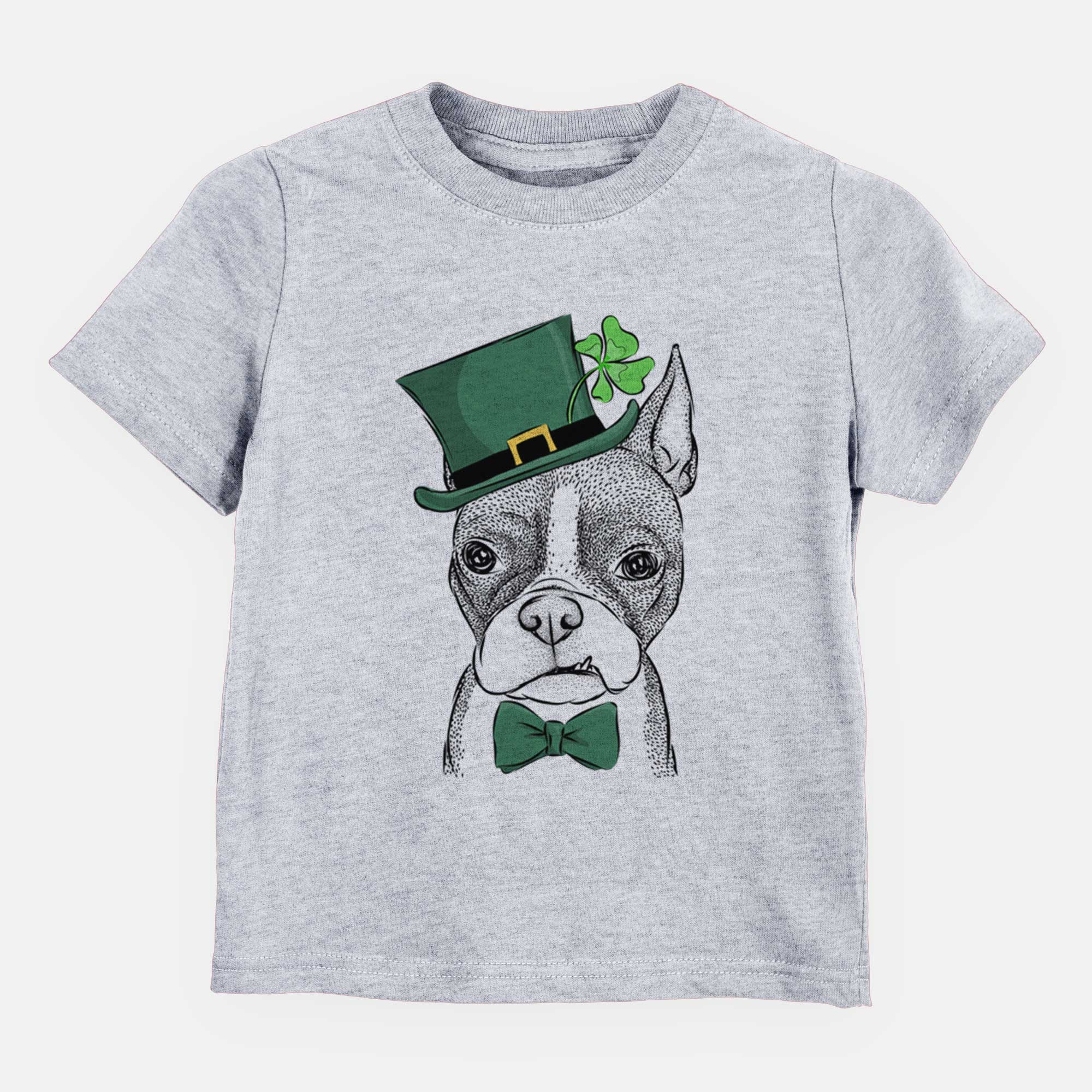 St. Patricks Bean the Boston Terrier - Kids/Youth/Toddler Shirt