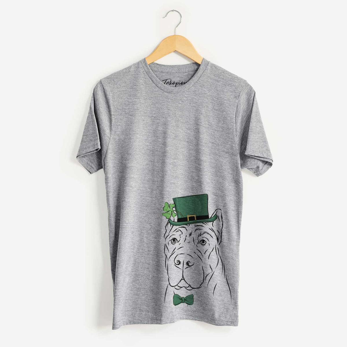 St. Patrick's Bearson the Cane Corso - Unisex Crewneck