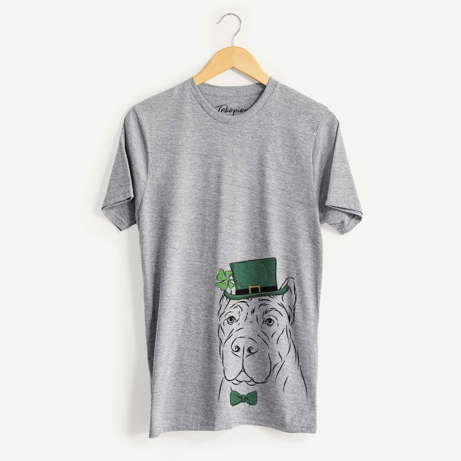 St. Patrick's Bearson the Cane Corso - Unisex Crewneck