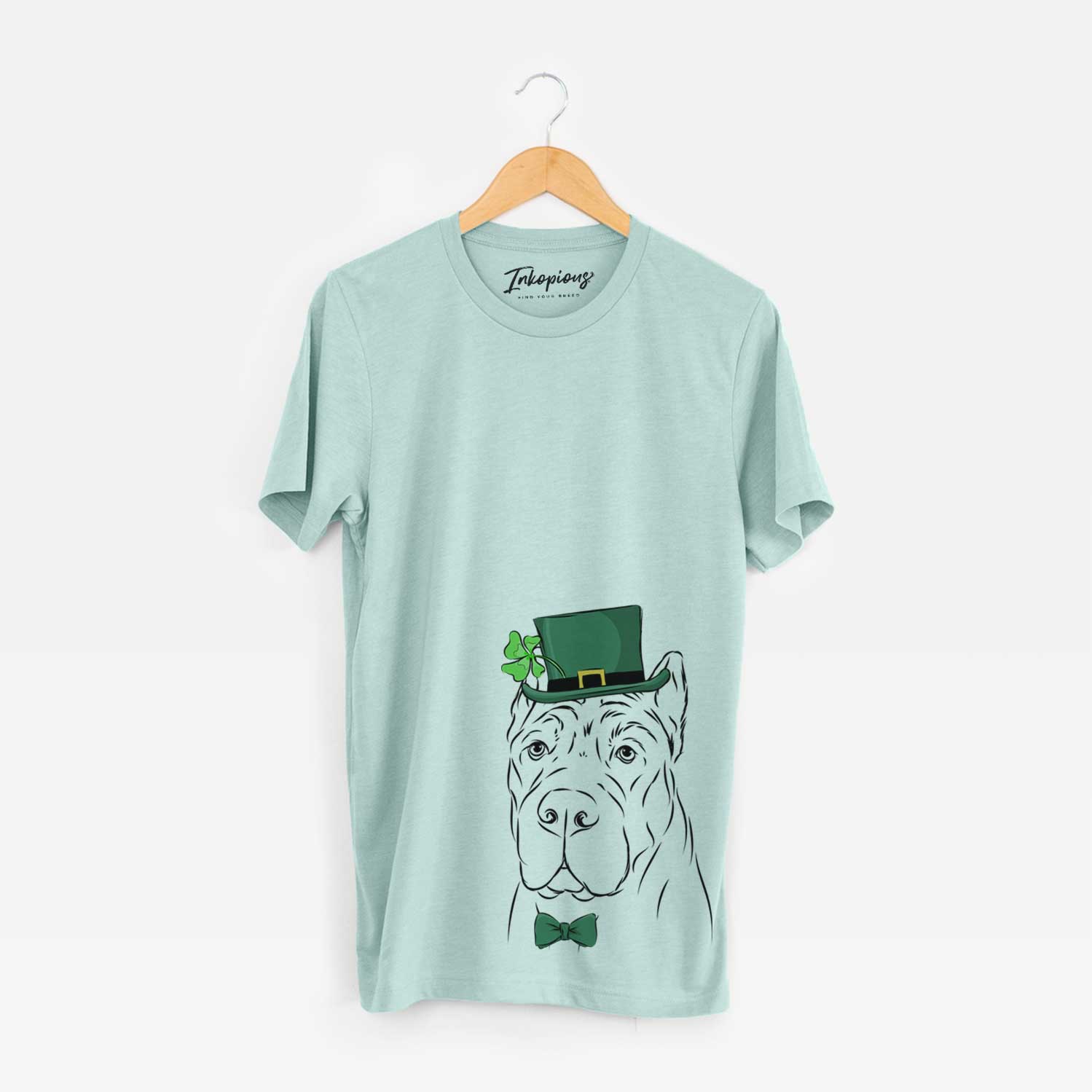 St. Patrick's Bearson the Cane Corso - Unisex Crewneck