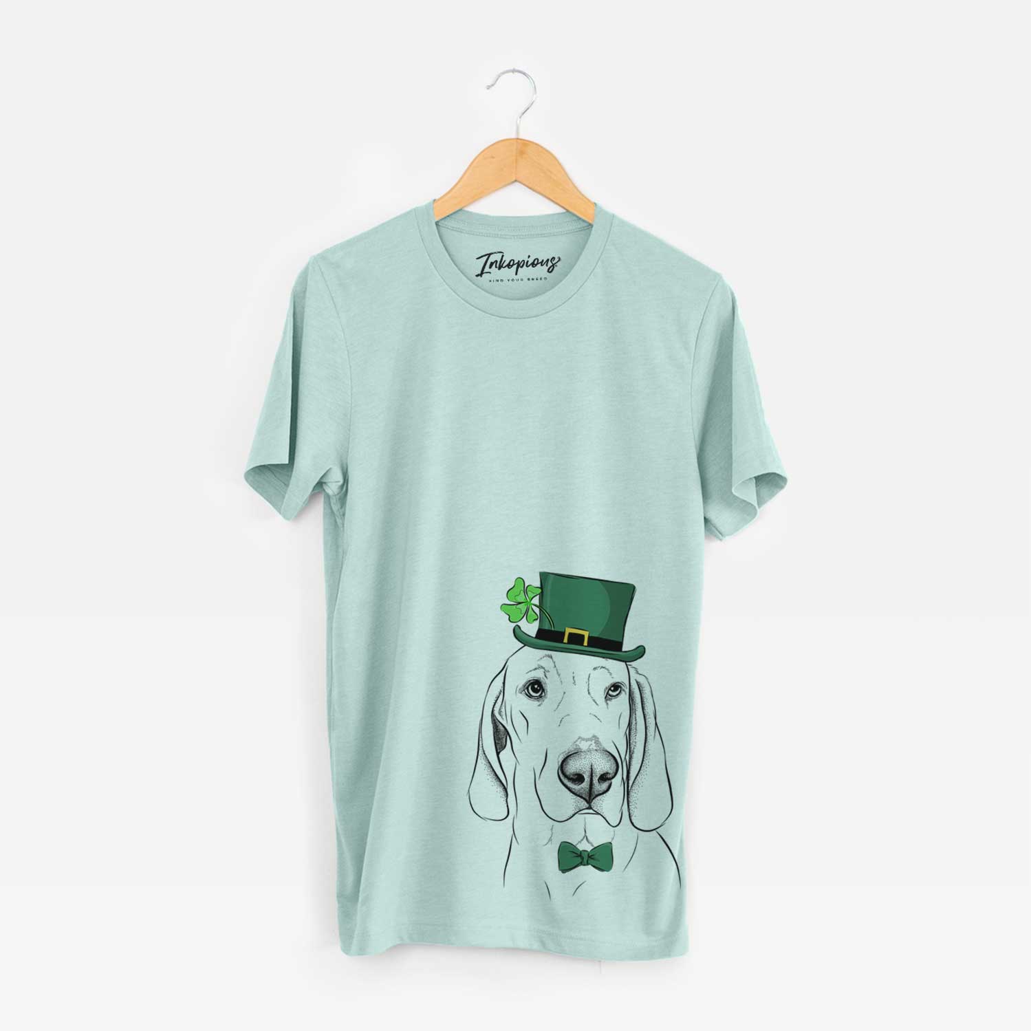 St. Patrick's Beauregard the American Redbone Coonhound - Unisex Crewneck