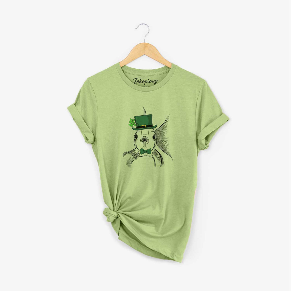 St. Patrick&#39;s Beefcake the Goldfish - Unisex Crewneck