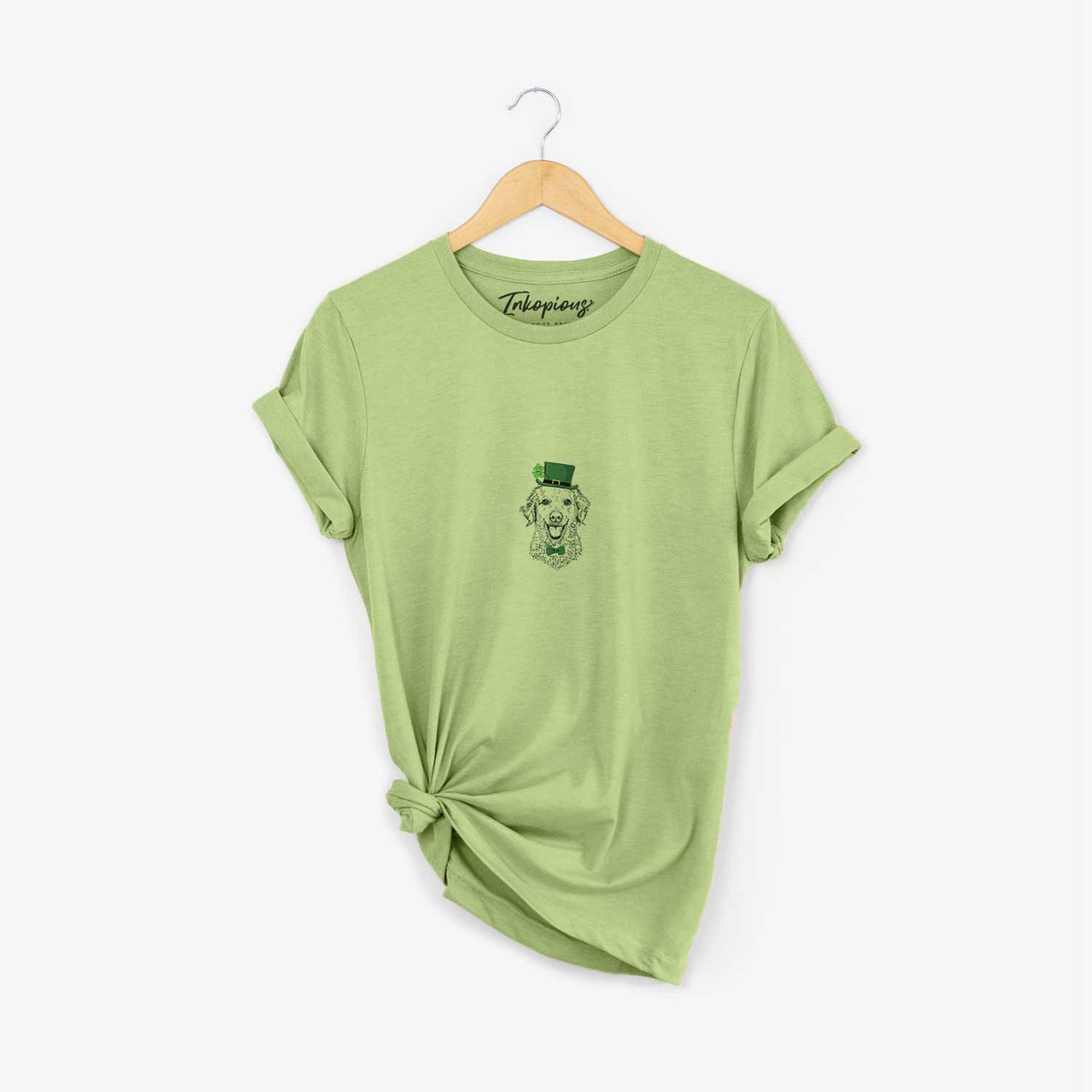 St. Patrick&#39;s Bella Bean the Goldendoodle - Unisex Crewneck