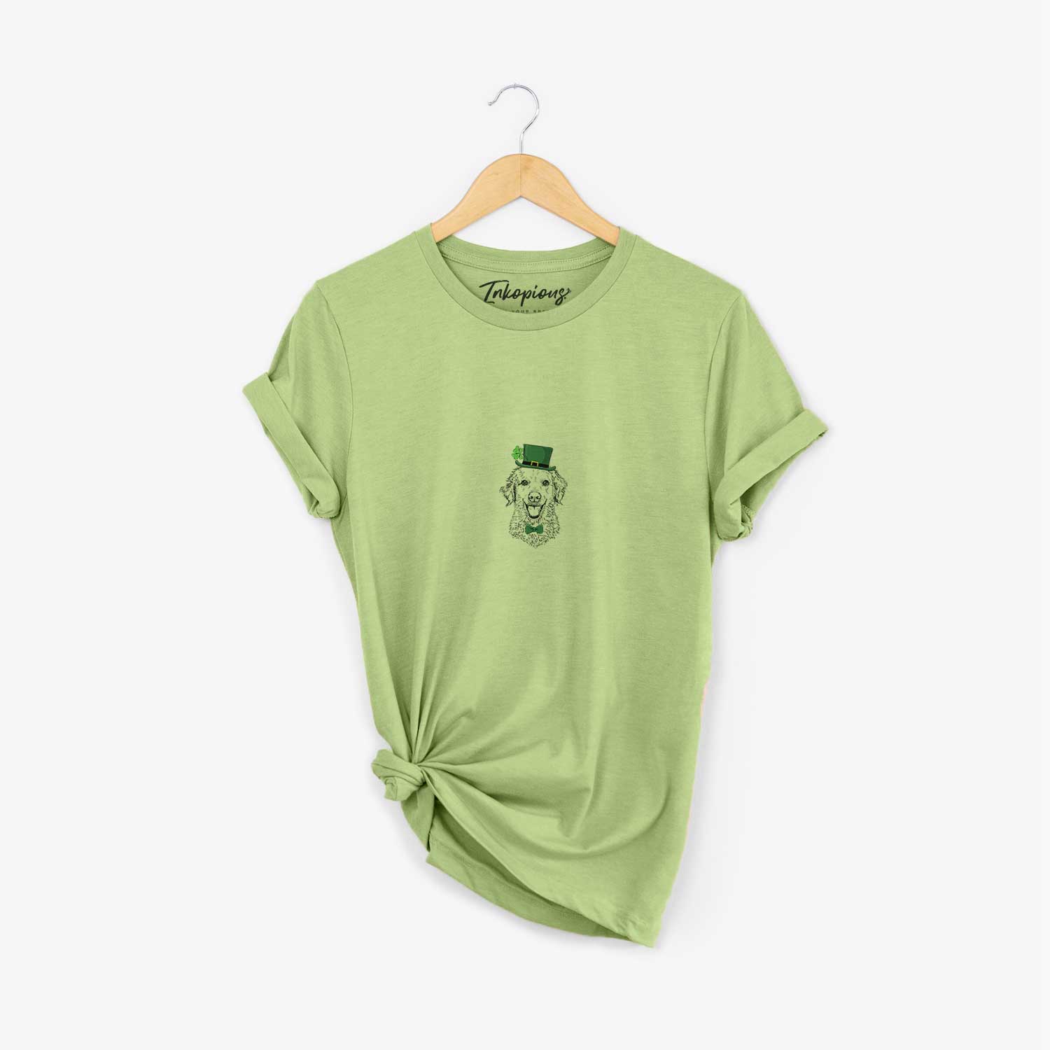 St. Patrick's Bella Bean the Goldendoodle - Unisex Crewneck