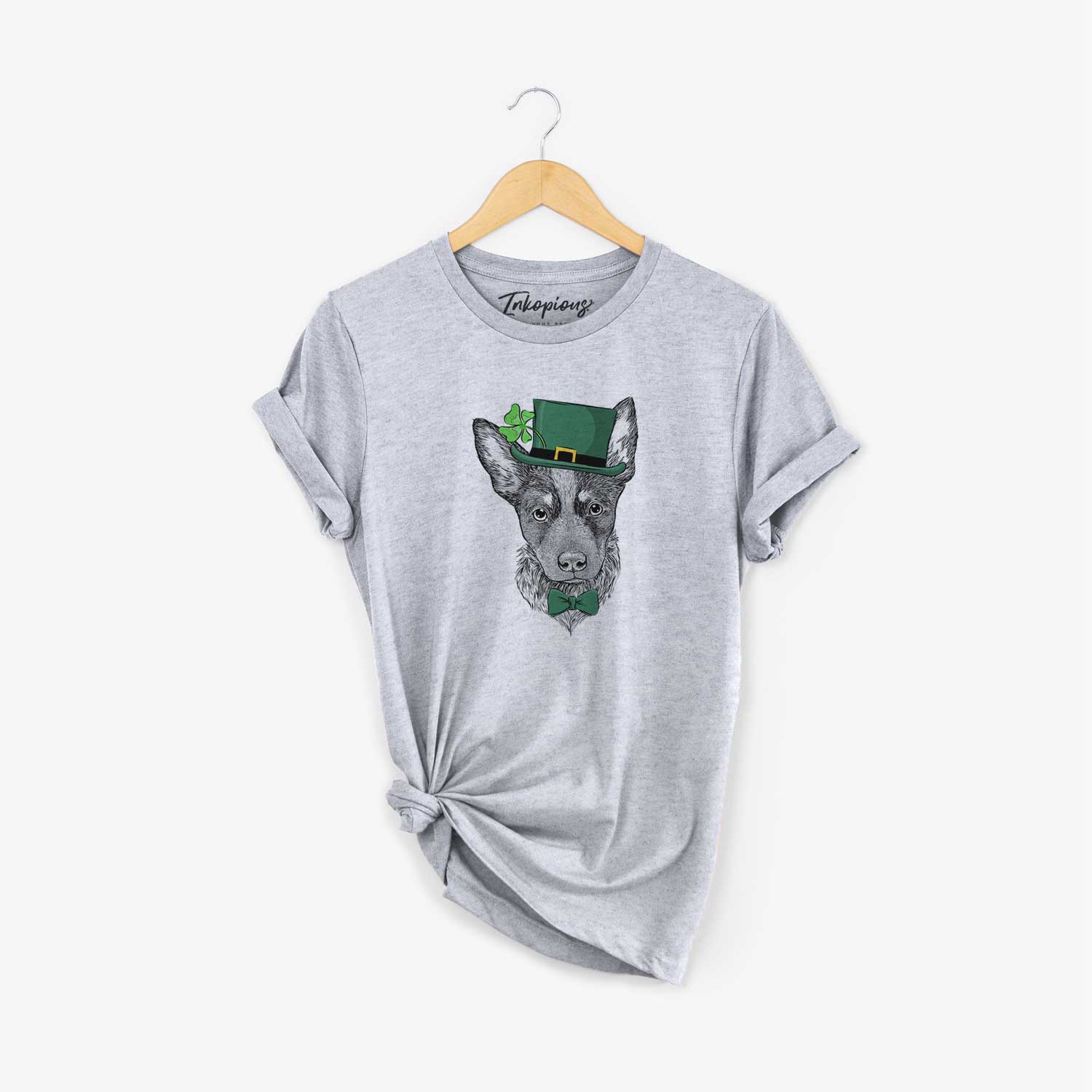 St. Patrick's Bella the Blue Heeler Puppy - Unisex Crewneck