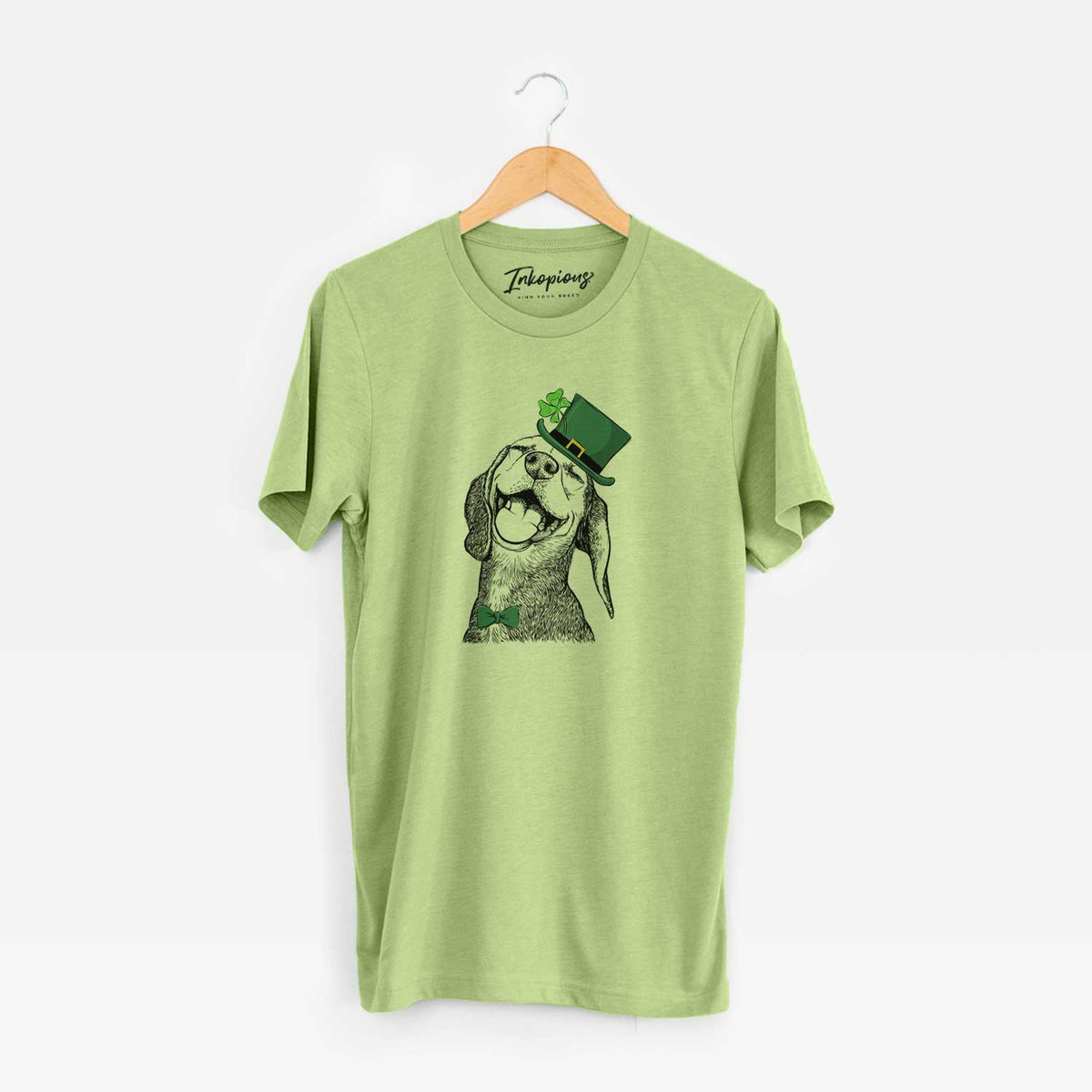 St. Patrick's Belle the Hound Mix - Unisex Crewneck